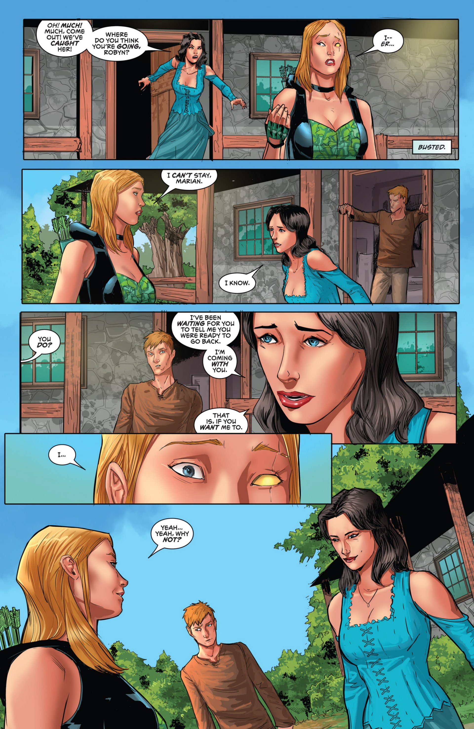 Read online Grimm Fairy Tales presents Robyn Hood: Legend comic -  Issue #5 - 20