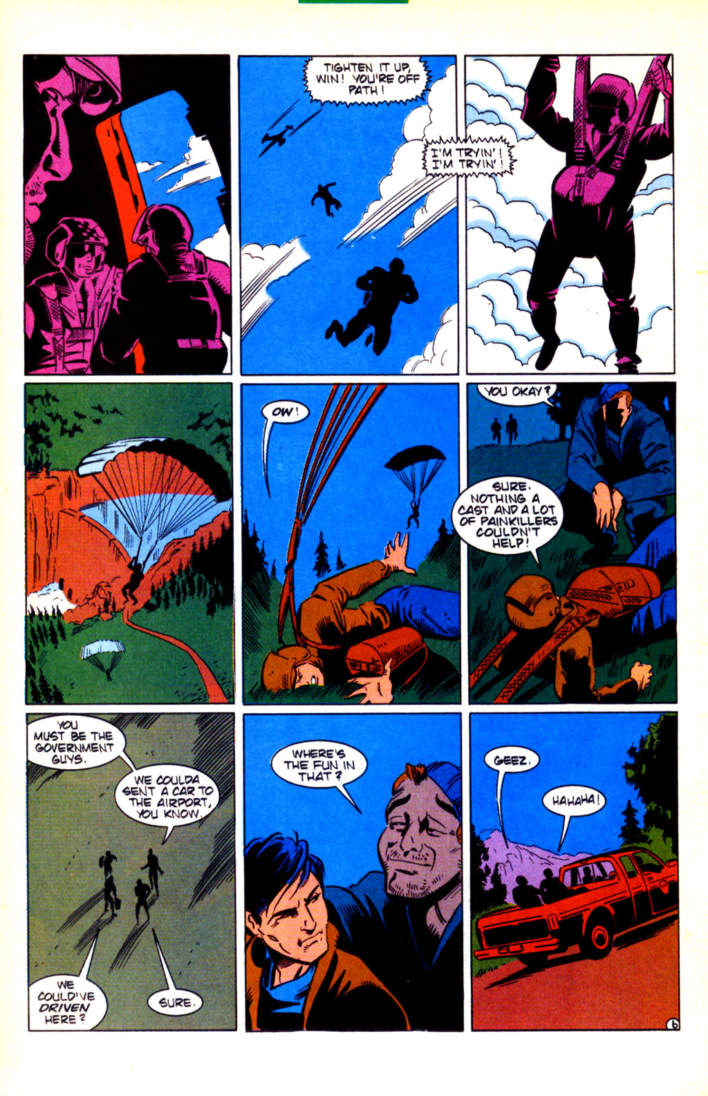 Read online The Web (1991) comic -  Issue #8 - 7