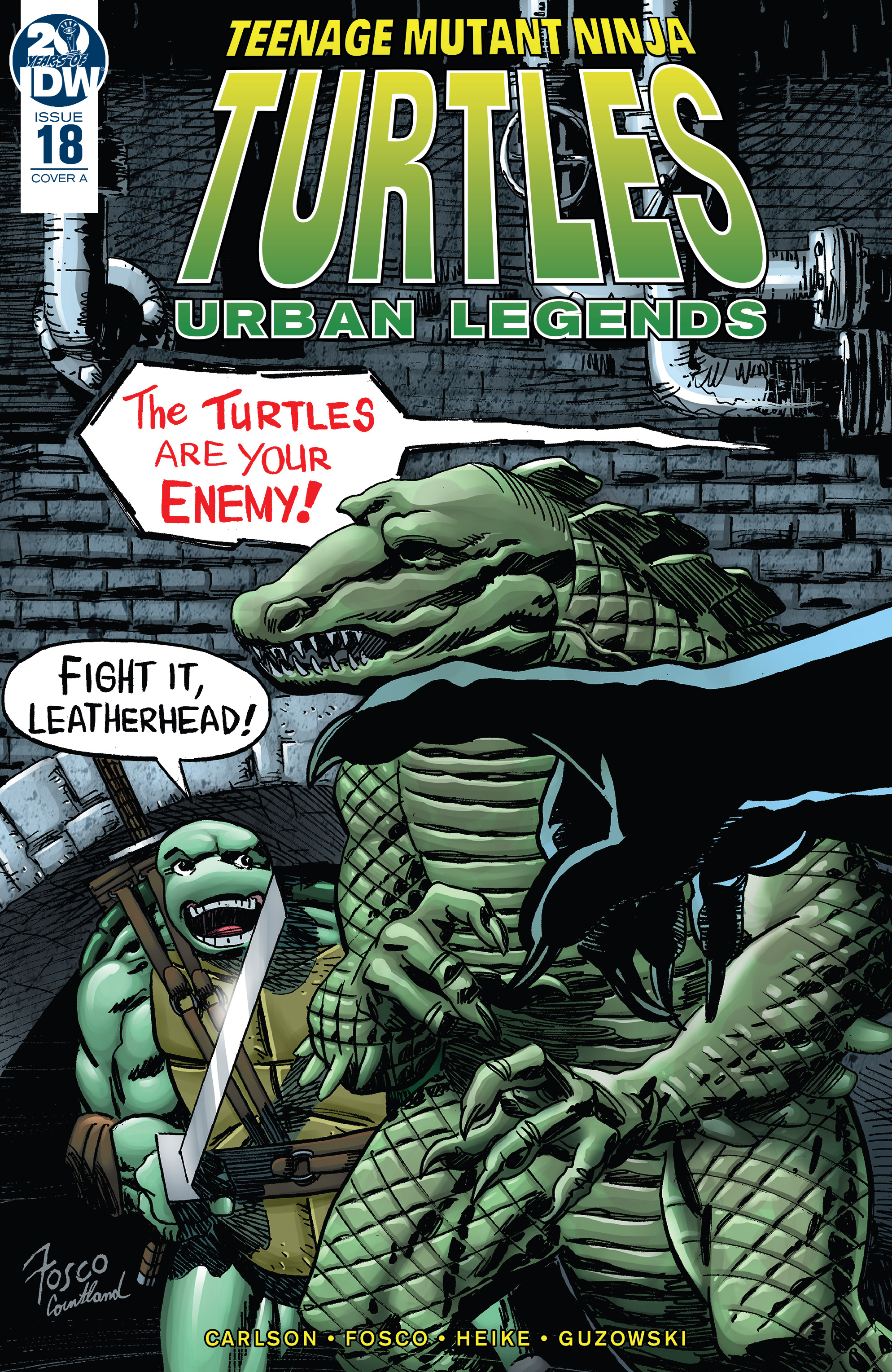 Read online Teenage Mutant Ninja Turtles: Urban Legends comic -  Issue #18 - 1