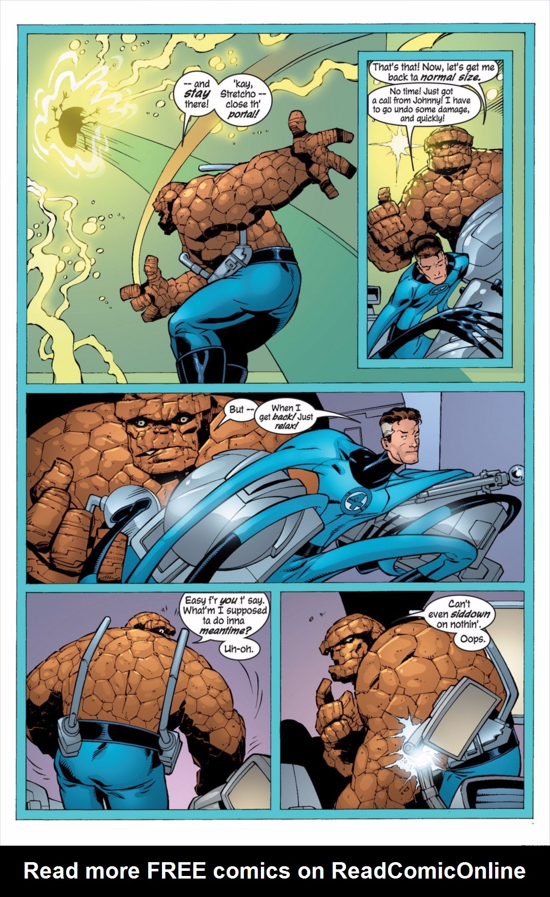 Read online Fantastic Four by Waid & Wieringo Ultimate Collection comic -  Issue # TPB 1 - 160