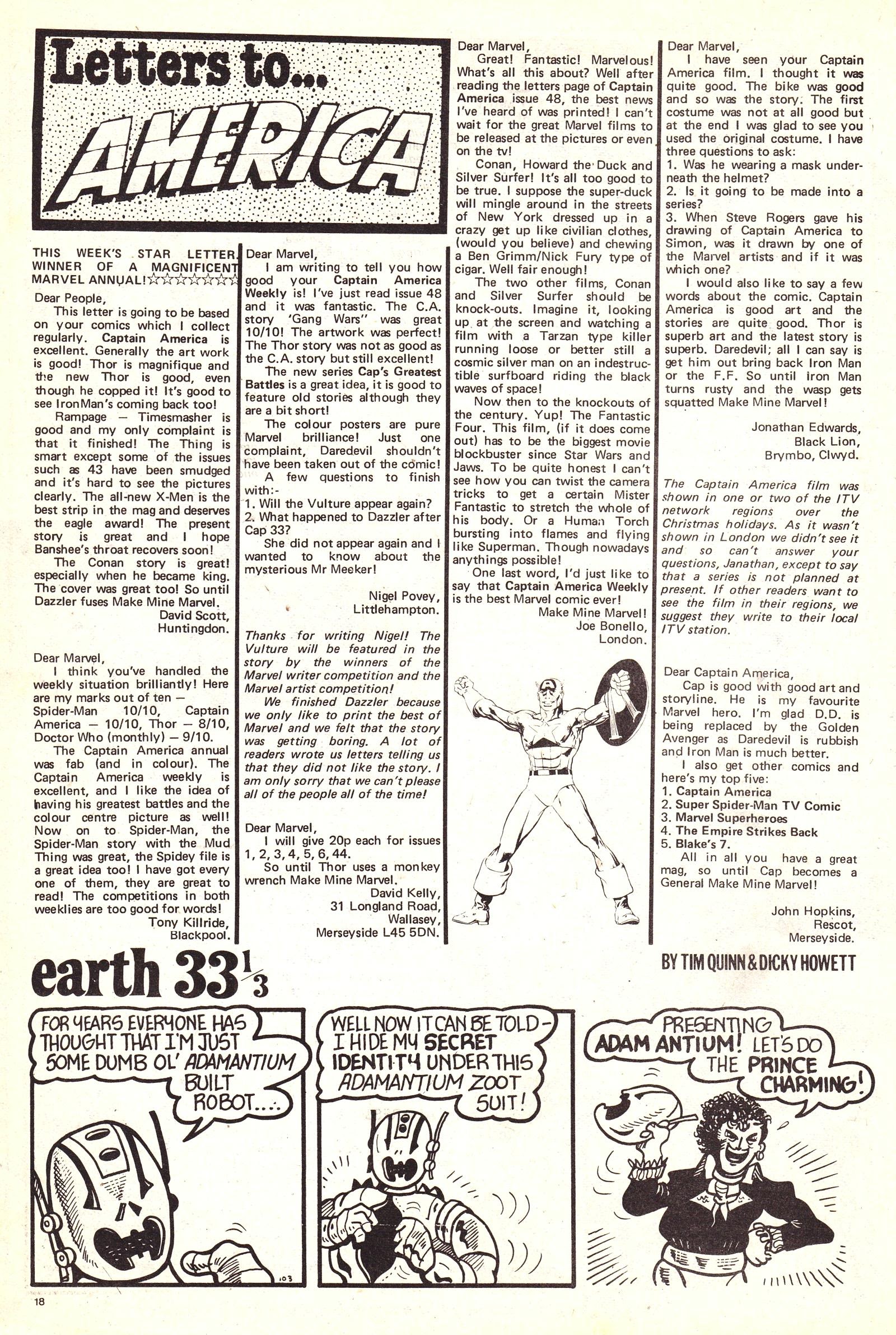 Read online Captain America (1981) comic -  Issue #55 - 17