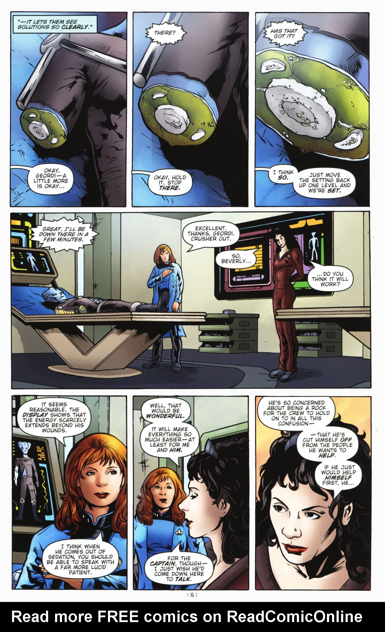 Read online Star Trek: The Next Generation: Ghosts comic -  Issue #2 - 17
