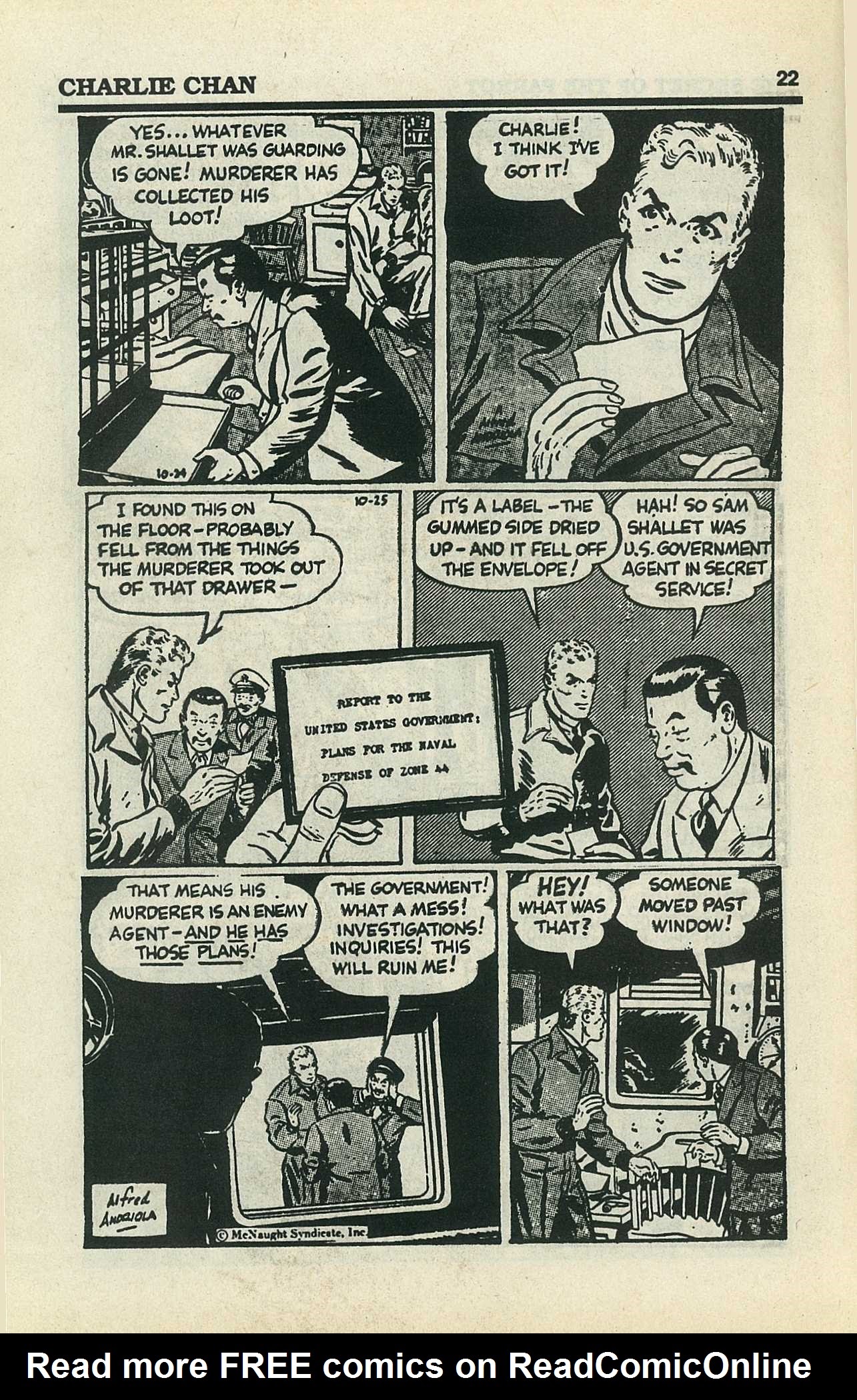 Read online Charlie Chan comic -  Issue #6 - 24