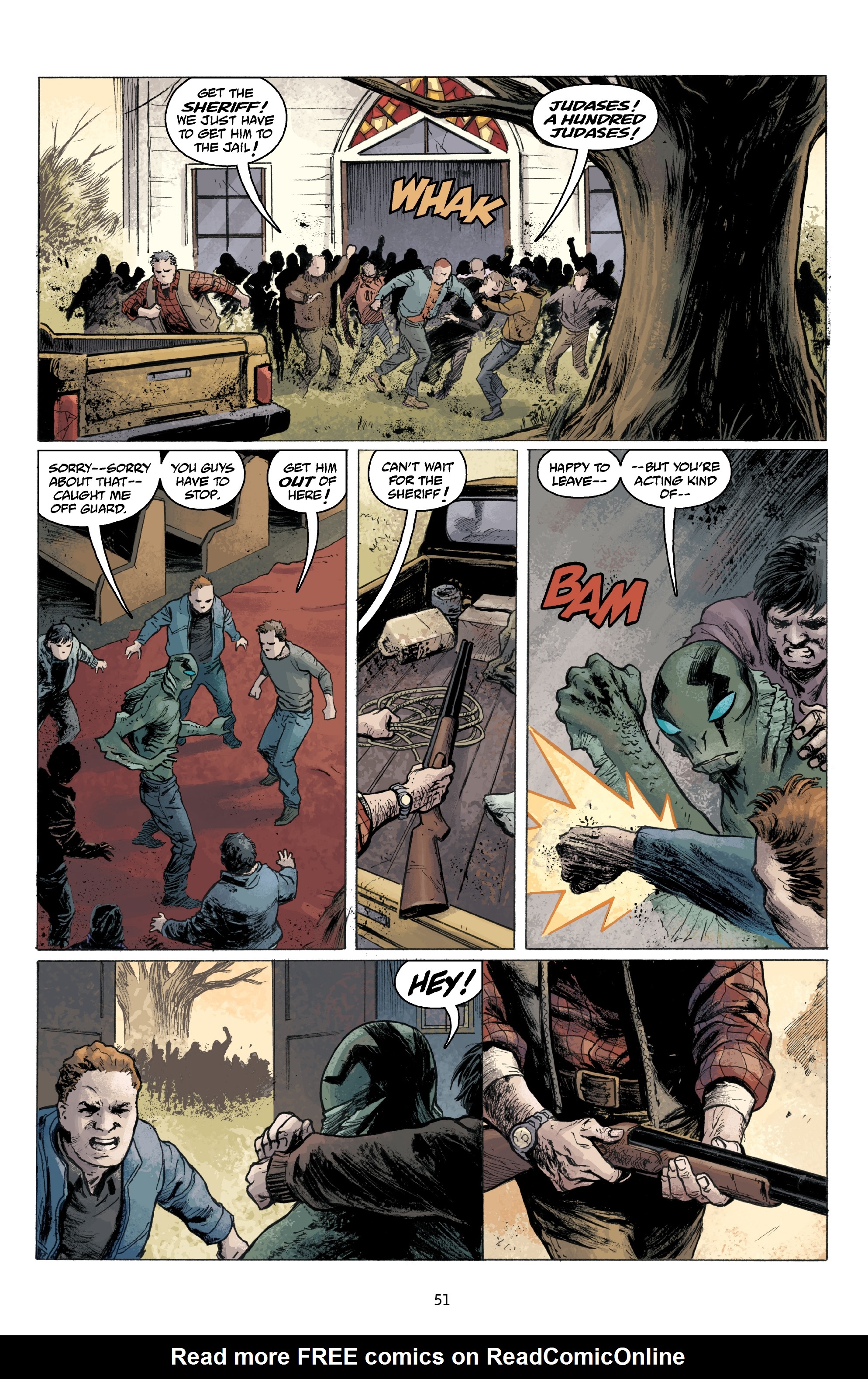 Read online Abe Sapien comic -  Issue # _TPB Dark and Terrible 1 (Part 1) - 52
