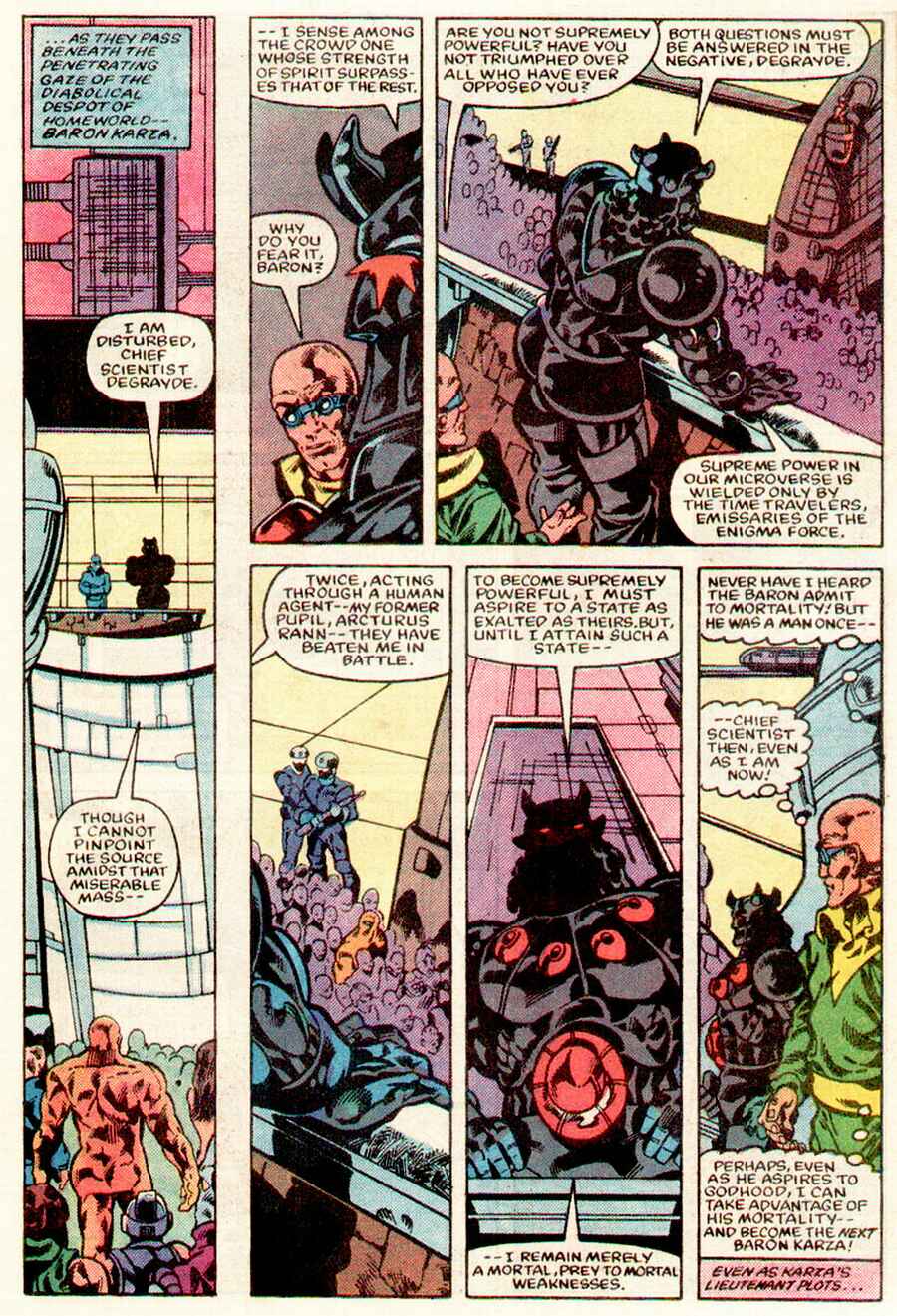 Read online Micronauts (1979) comic -  Issue #55 - 22