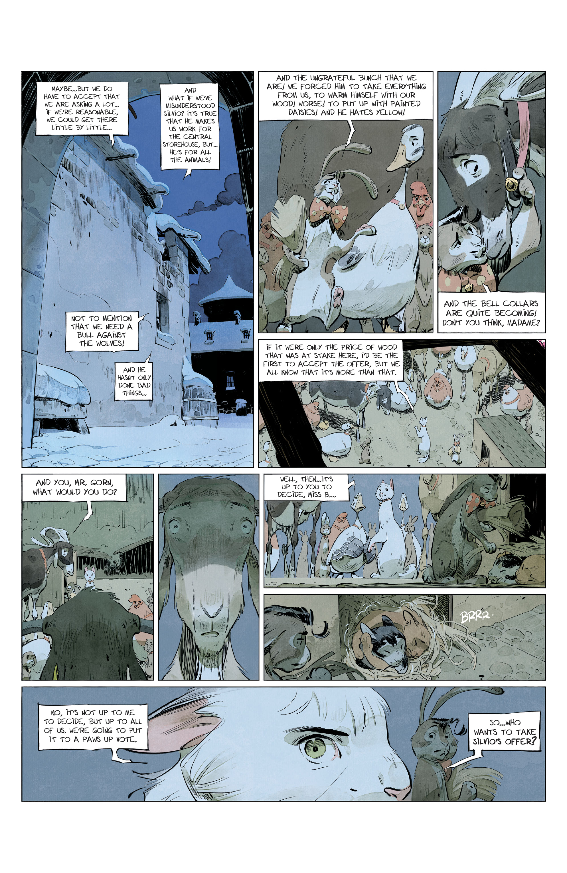 Read online Animal Castle comic -  Issue #5 - 16