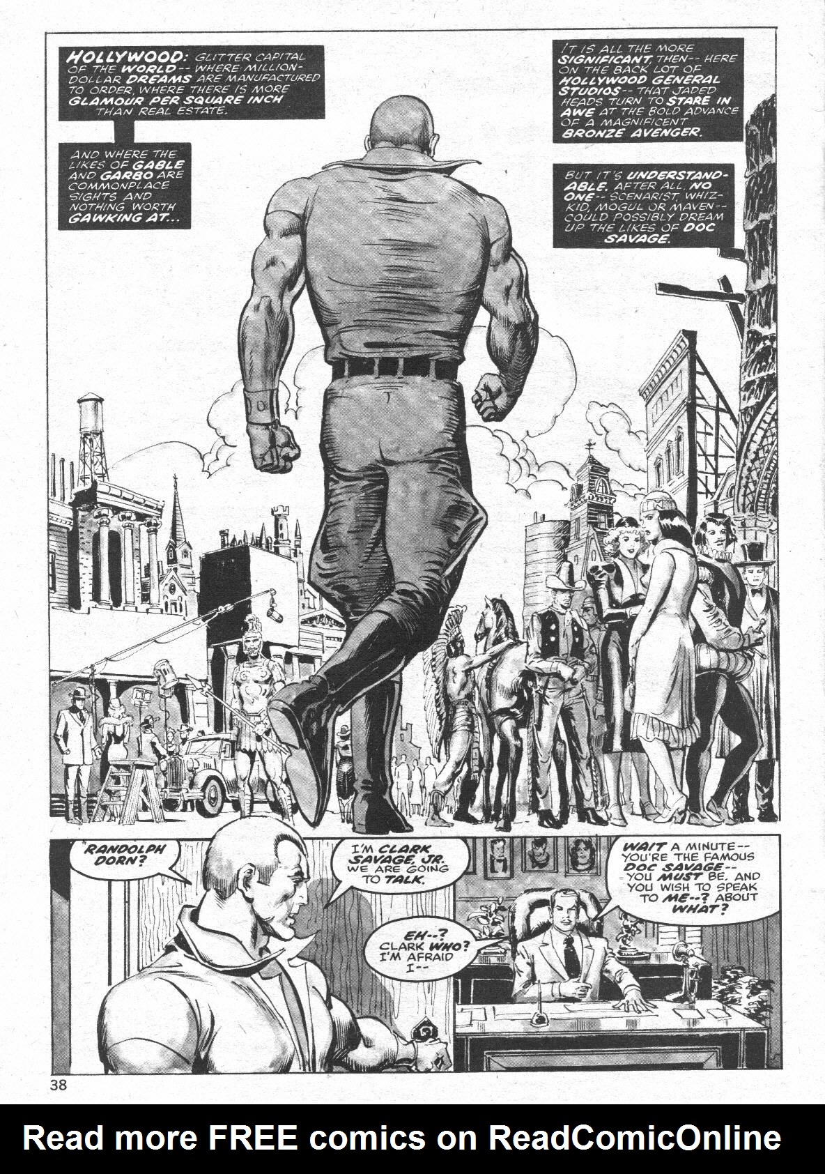 Read online Doc Savage (1975) comic -  Issue #8 - 38