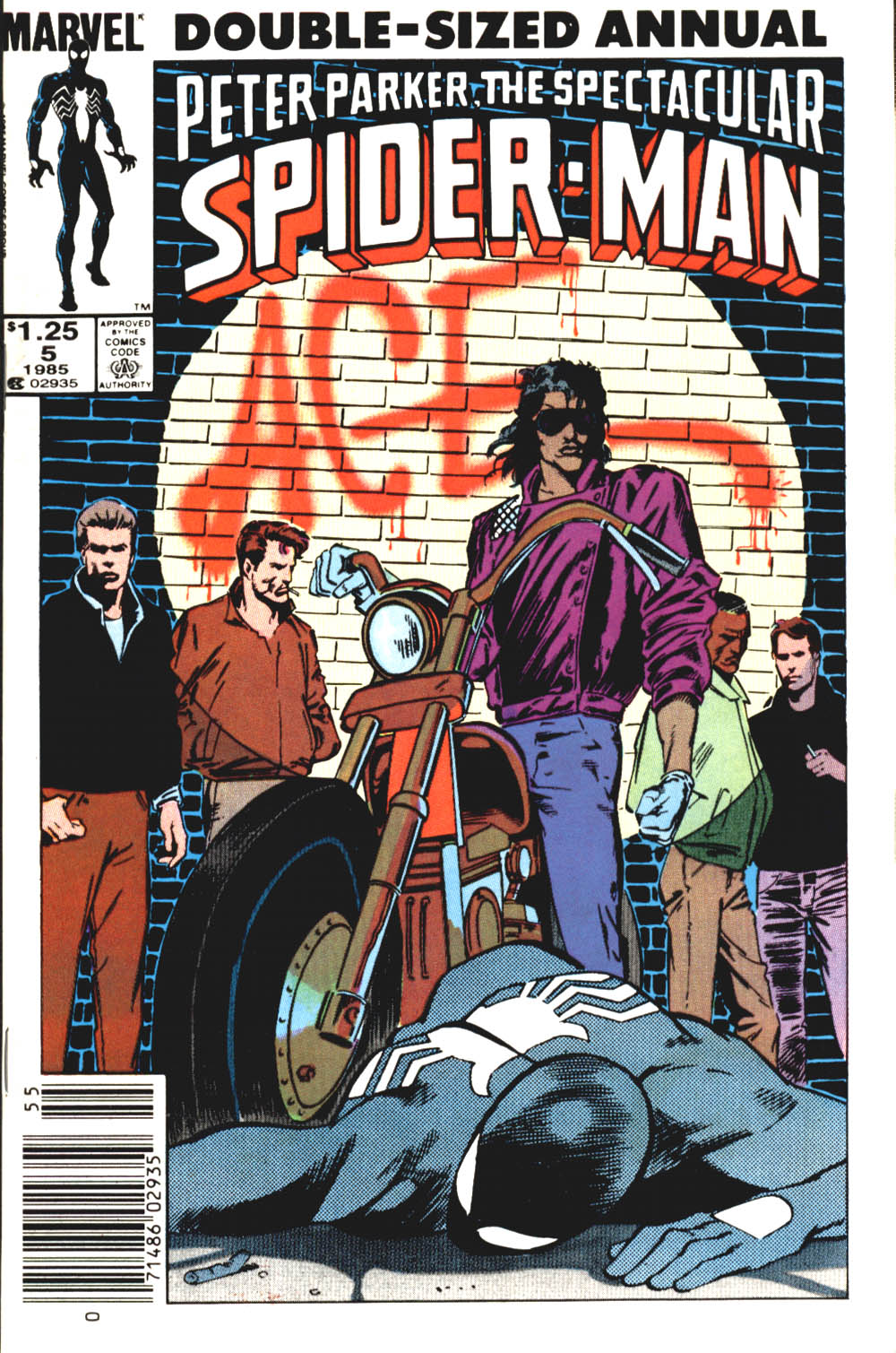 Read online The Spectacular Spider-Man (1976) comic -  Issue # Annual 5 - 1