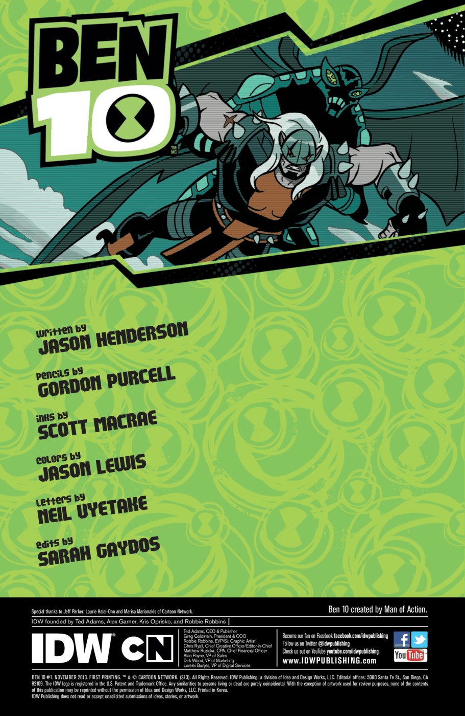 Read online Ben 10 comic -  Issue #1 - 2