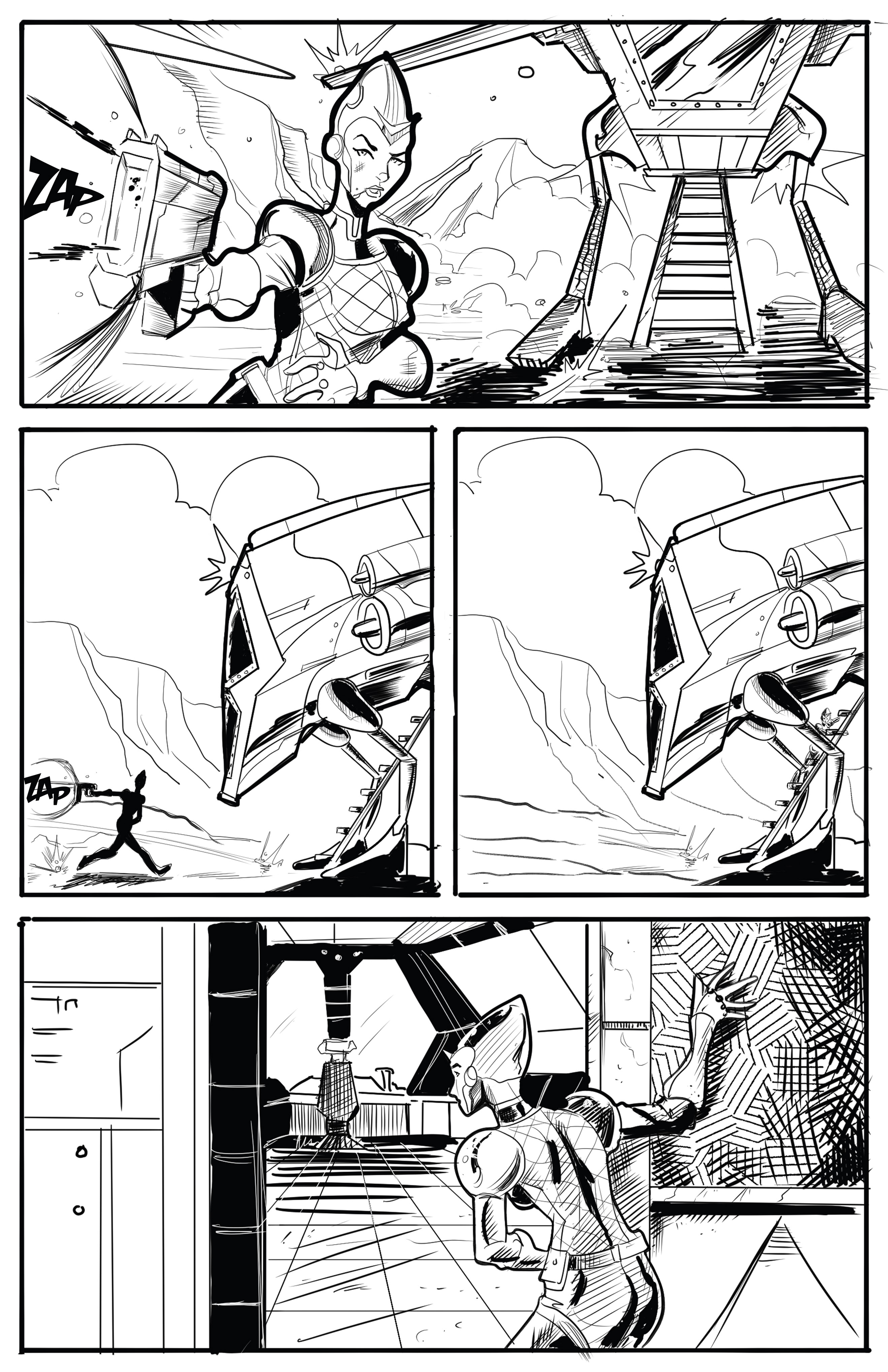 Read online Weird Western Adventures: Bea and James comic -  Issue # TPB - 5