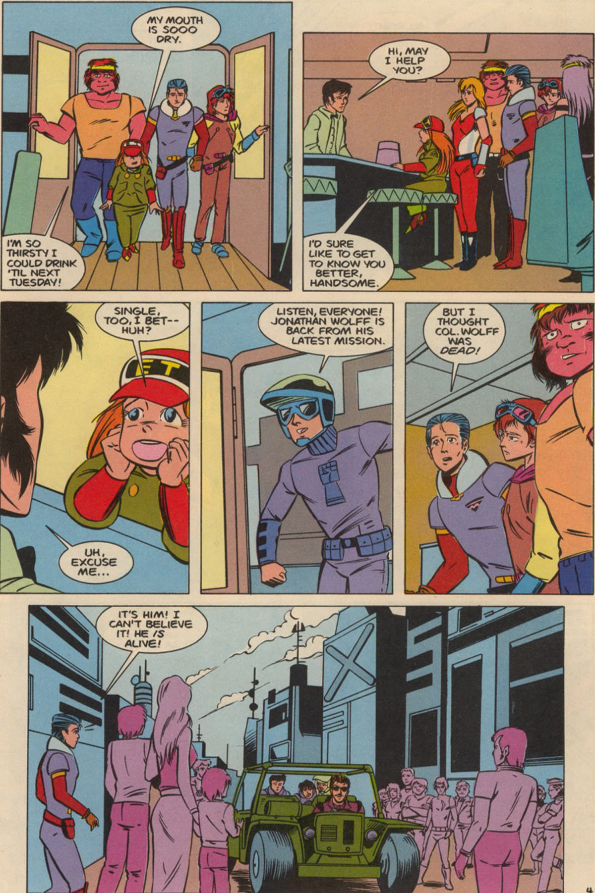 Read online Robotech The New Generation comic -  Issue #8 - 6