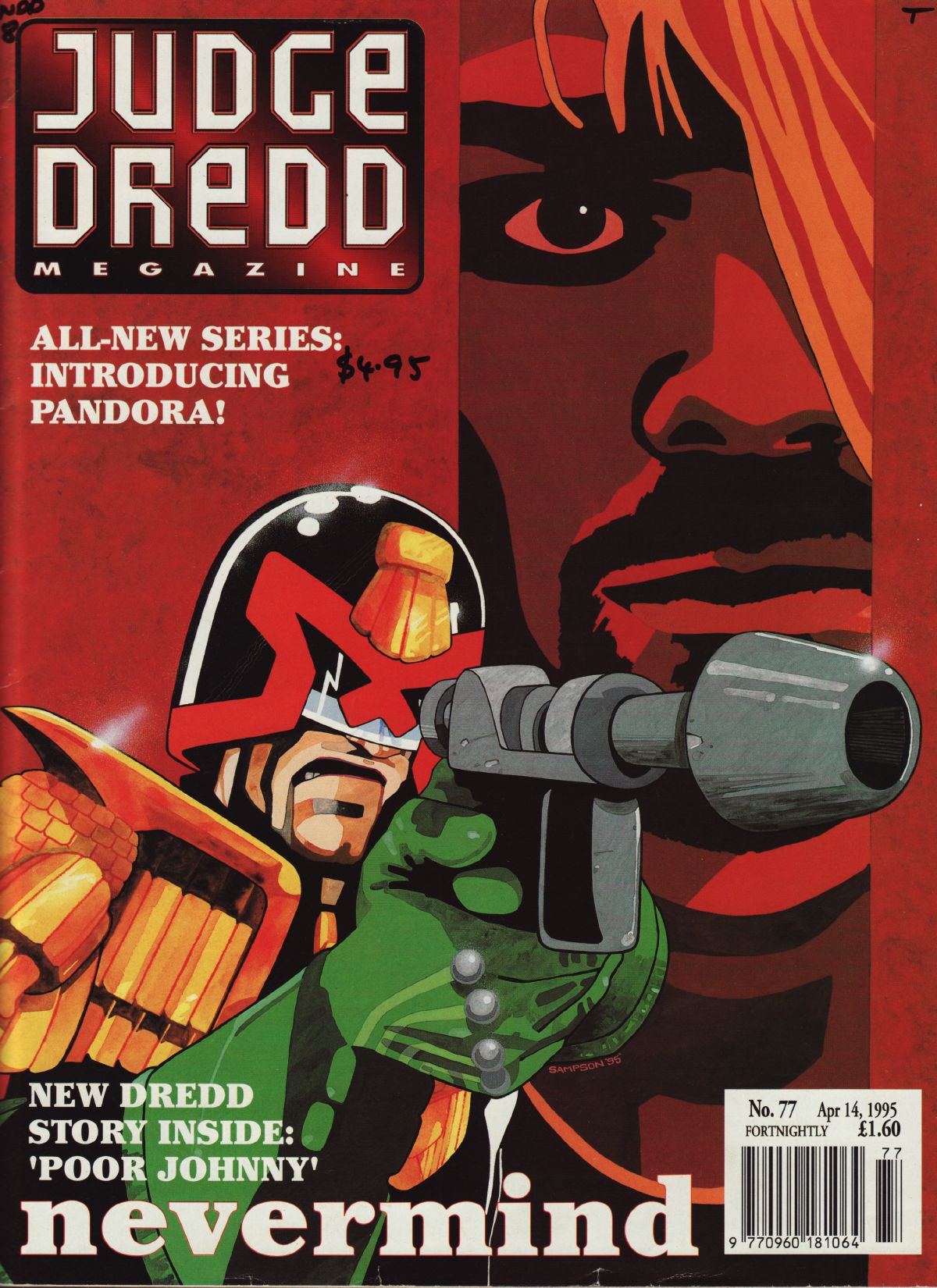 Read online Judge Dredd: The Megazine (vol. 2) comic -  Issue #77 - 1