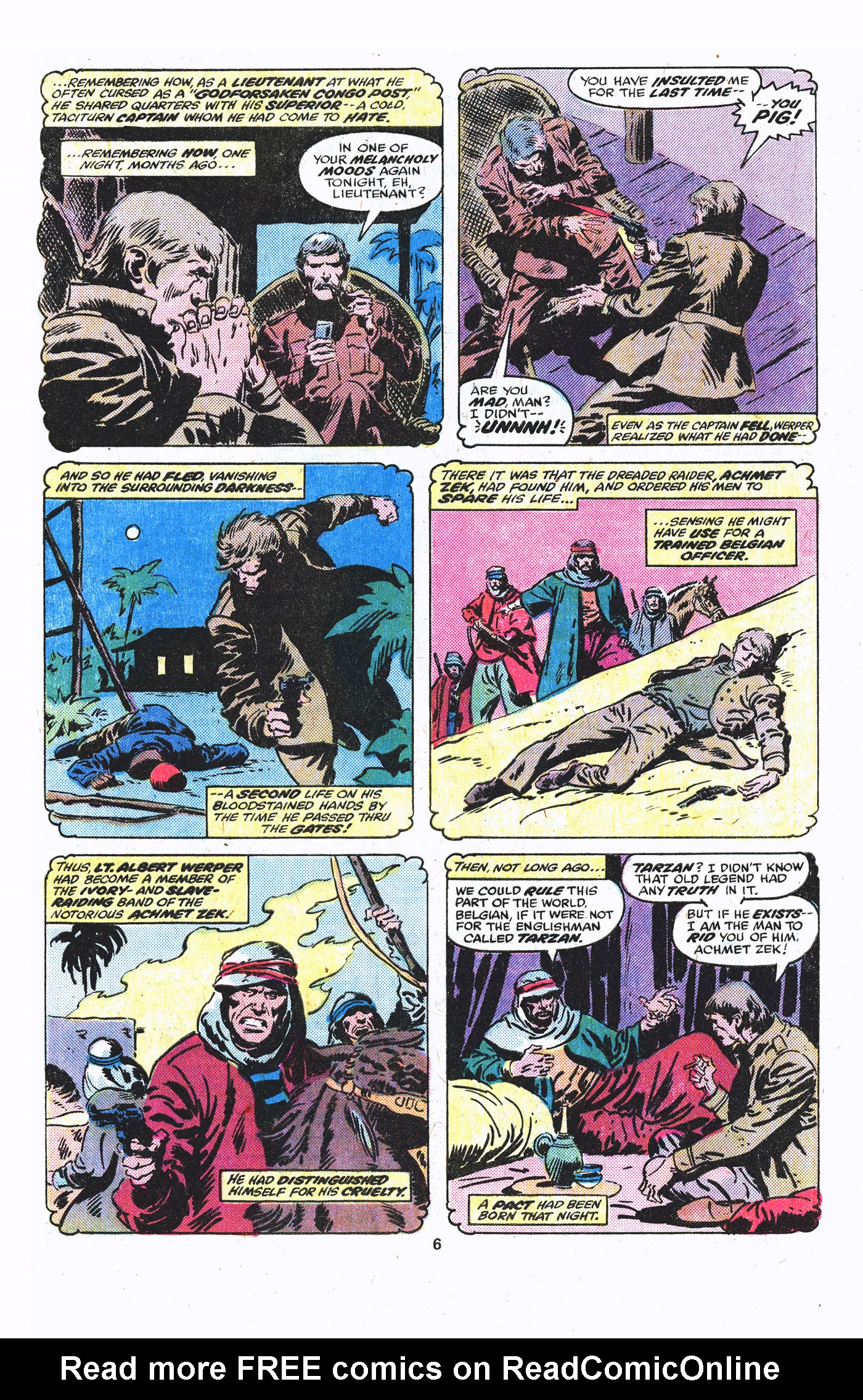 Read online Tarzan (1977) comic -  Issue #2 - 5