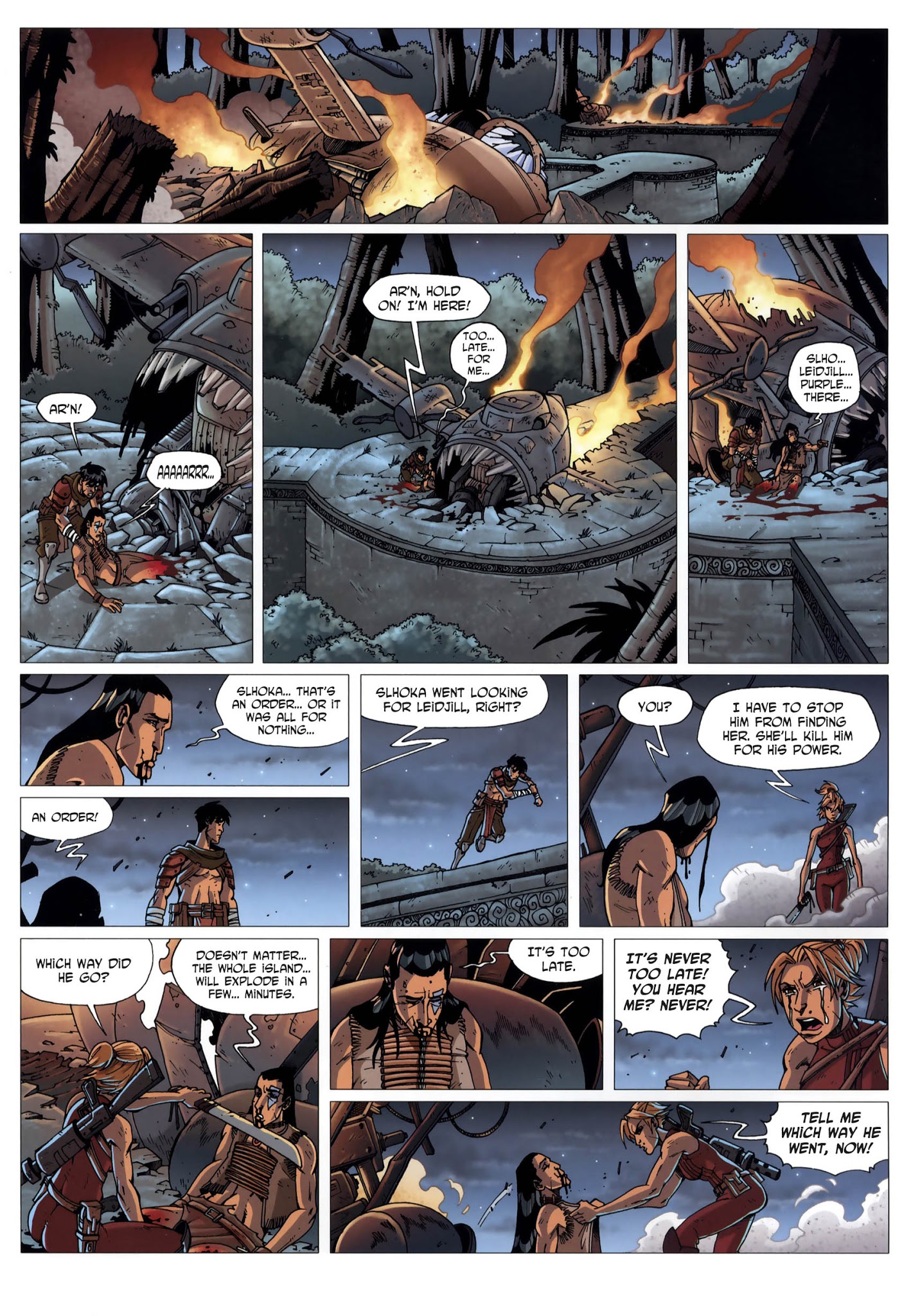 Read online Slhoka comic -  Issue #4 - 52