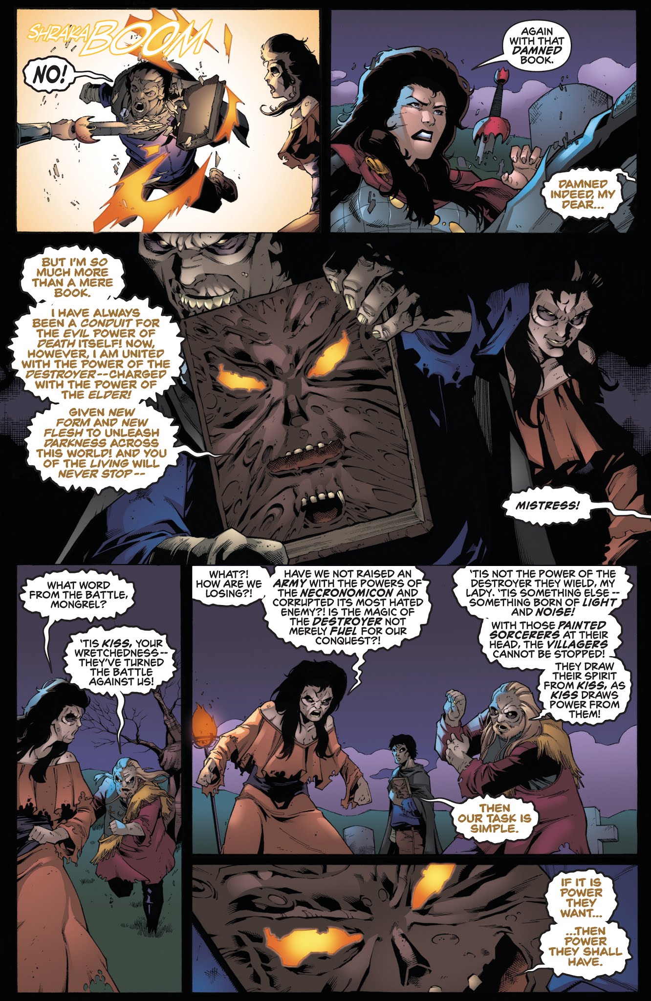 Read online KISS The Army of Darkness comic -  Issue #4 - 8
