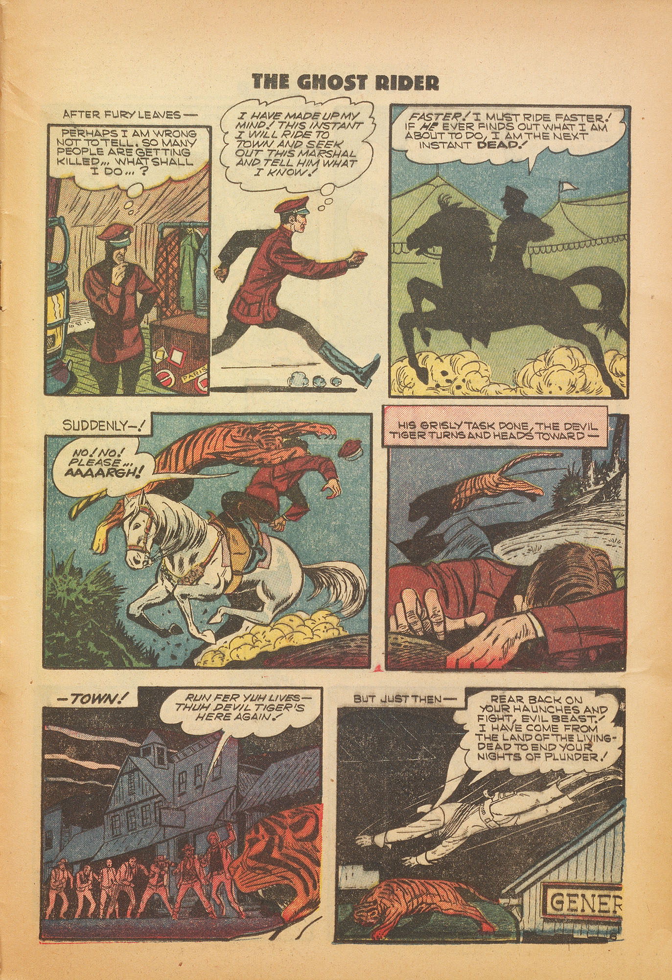 Read online The Ghost Rider (1950) comic -  Issue #10 - 31