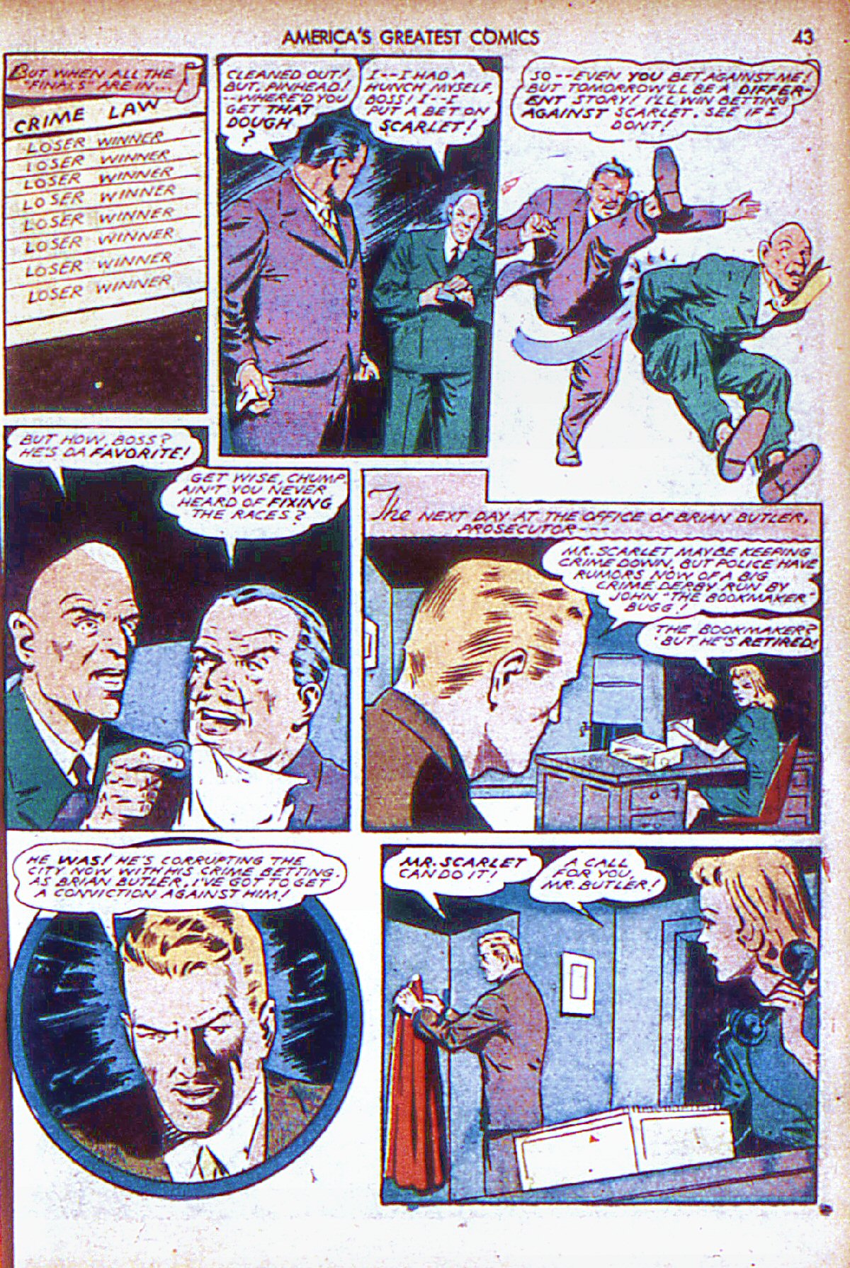 Read online America's Greatest Comics comic -  Issue #6 - 44