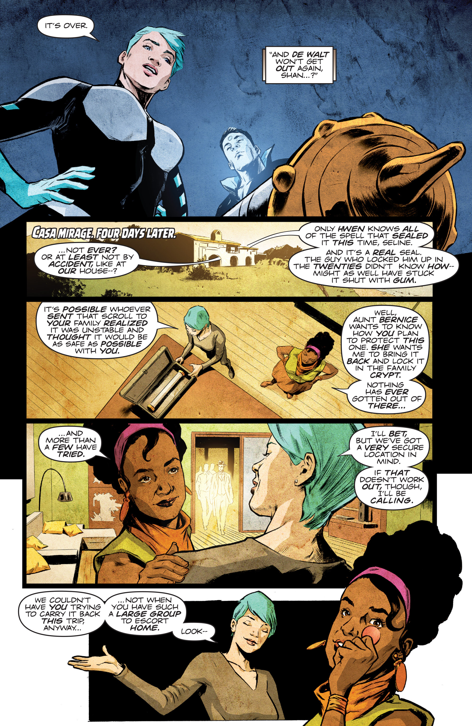 Read online The Death-Defying Doctor Mirage: Second Lives comic -  Issue #4 - 21