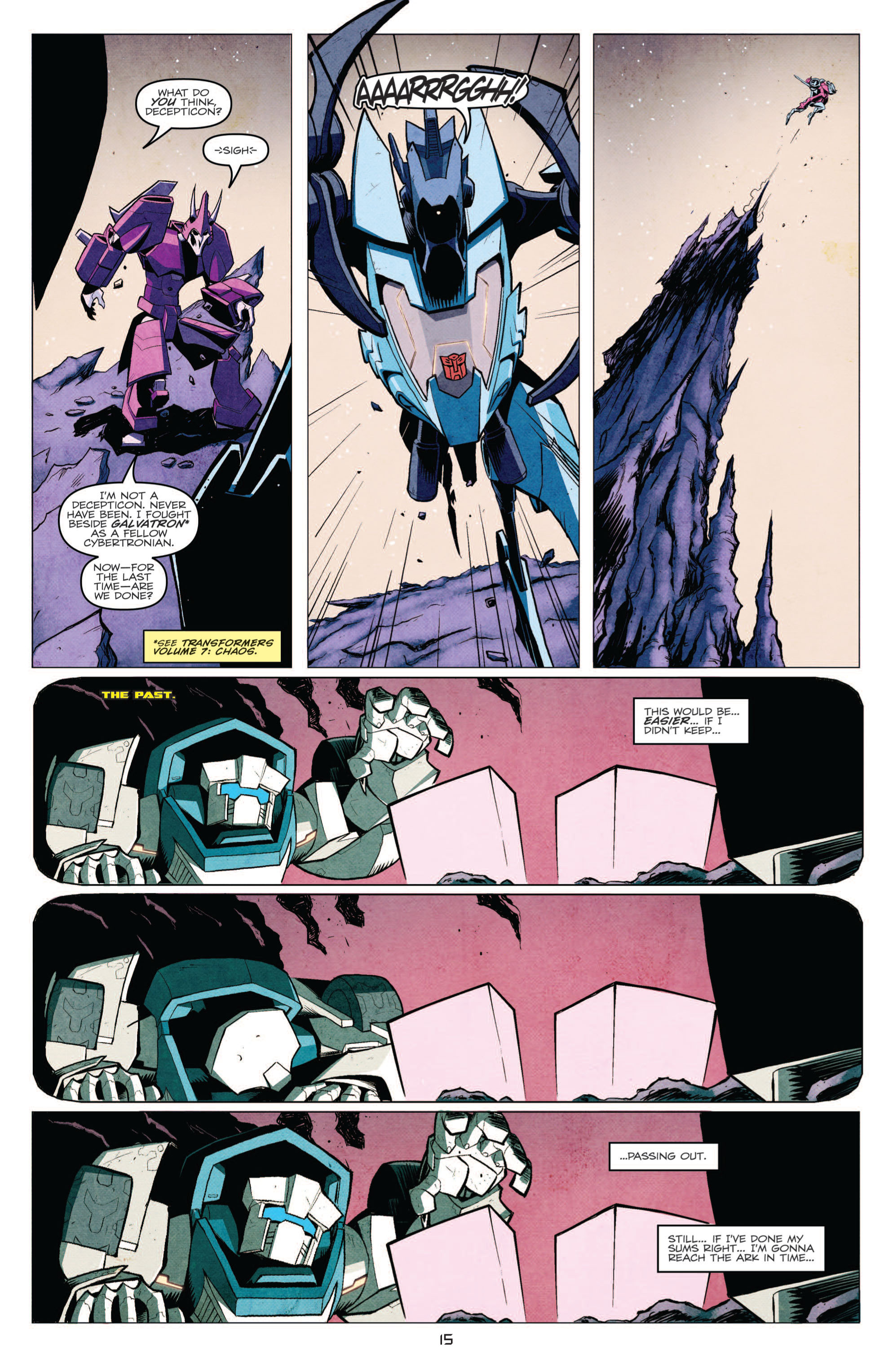 Read online The Transformers: More Than Meets The Eye comic -  Issue #1 - 21