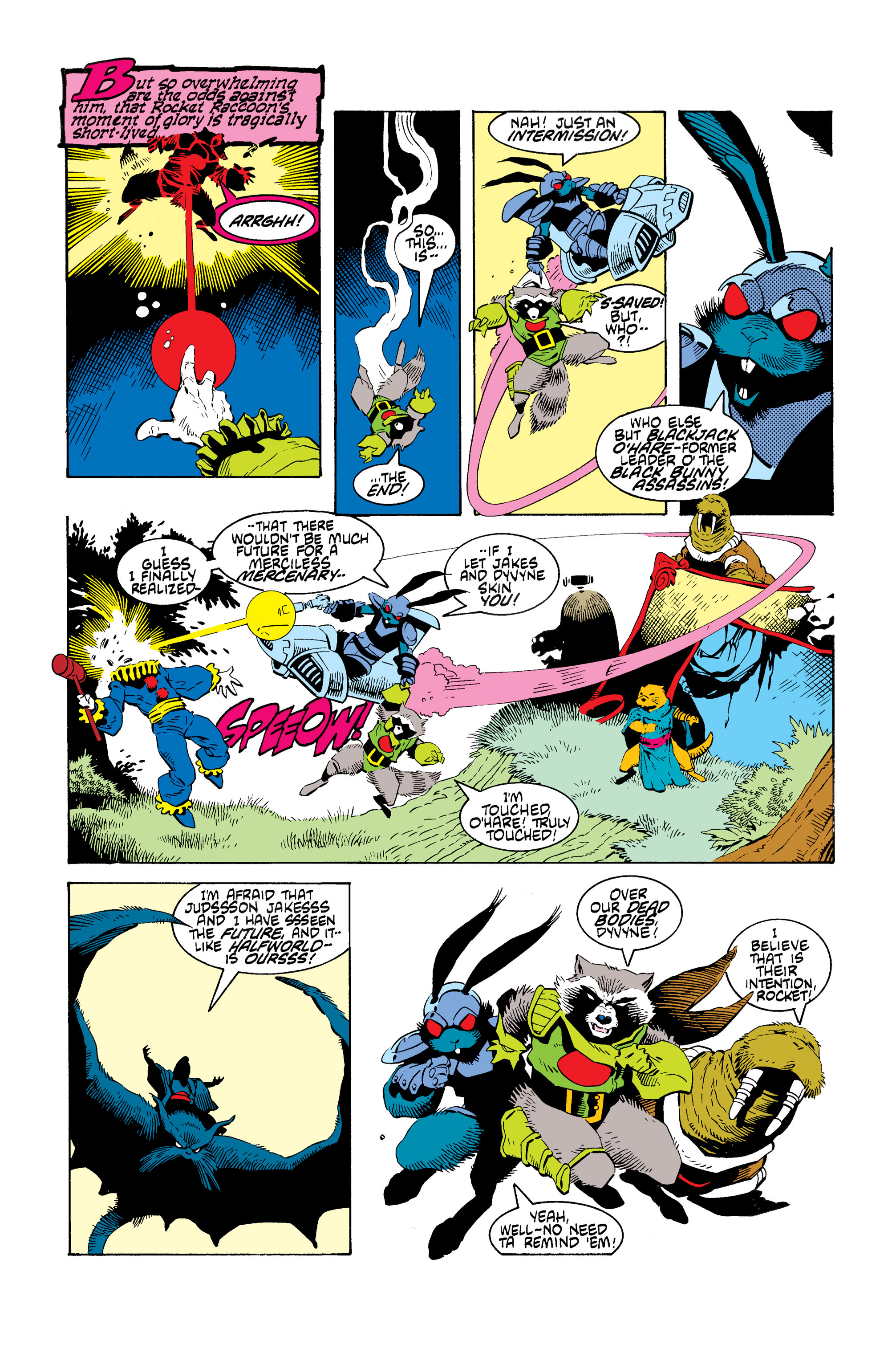 Read online Rocket Raccoon (1985) comic -  Issue #4 - 19