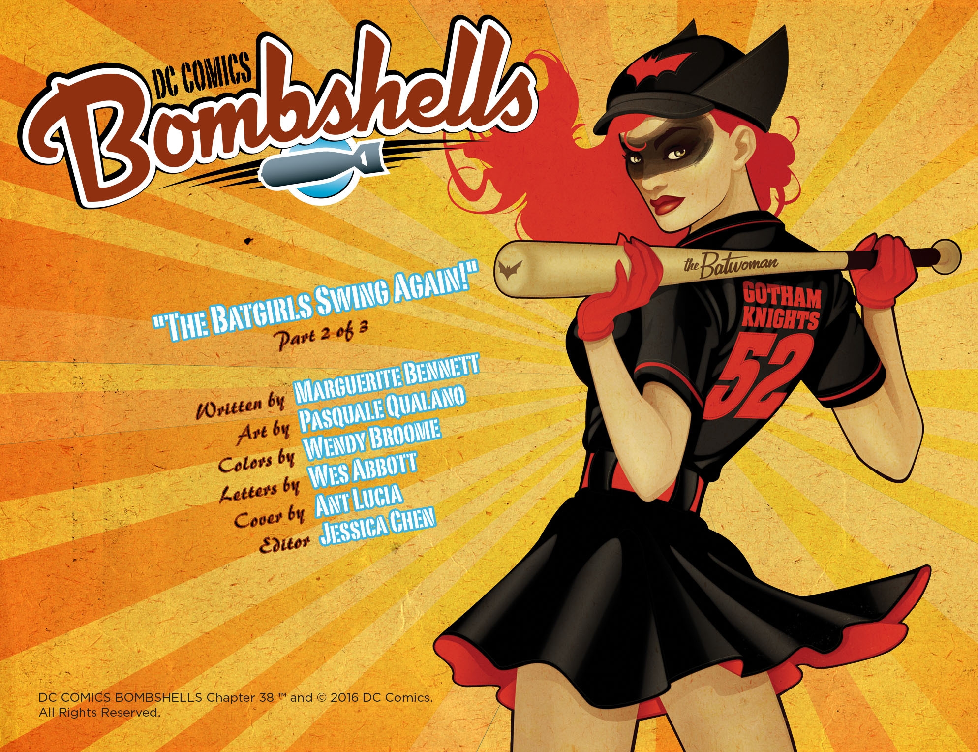 Read online DC Comics: Bombshells comic -  Issue #38 - 2
