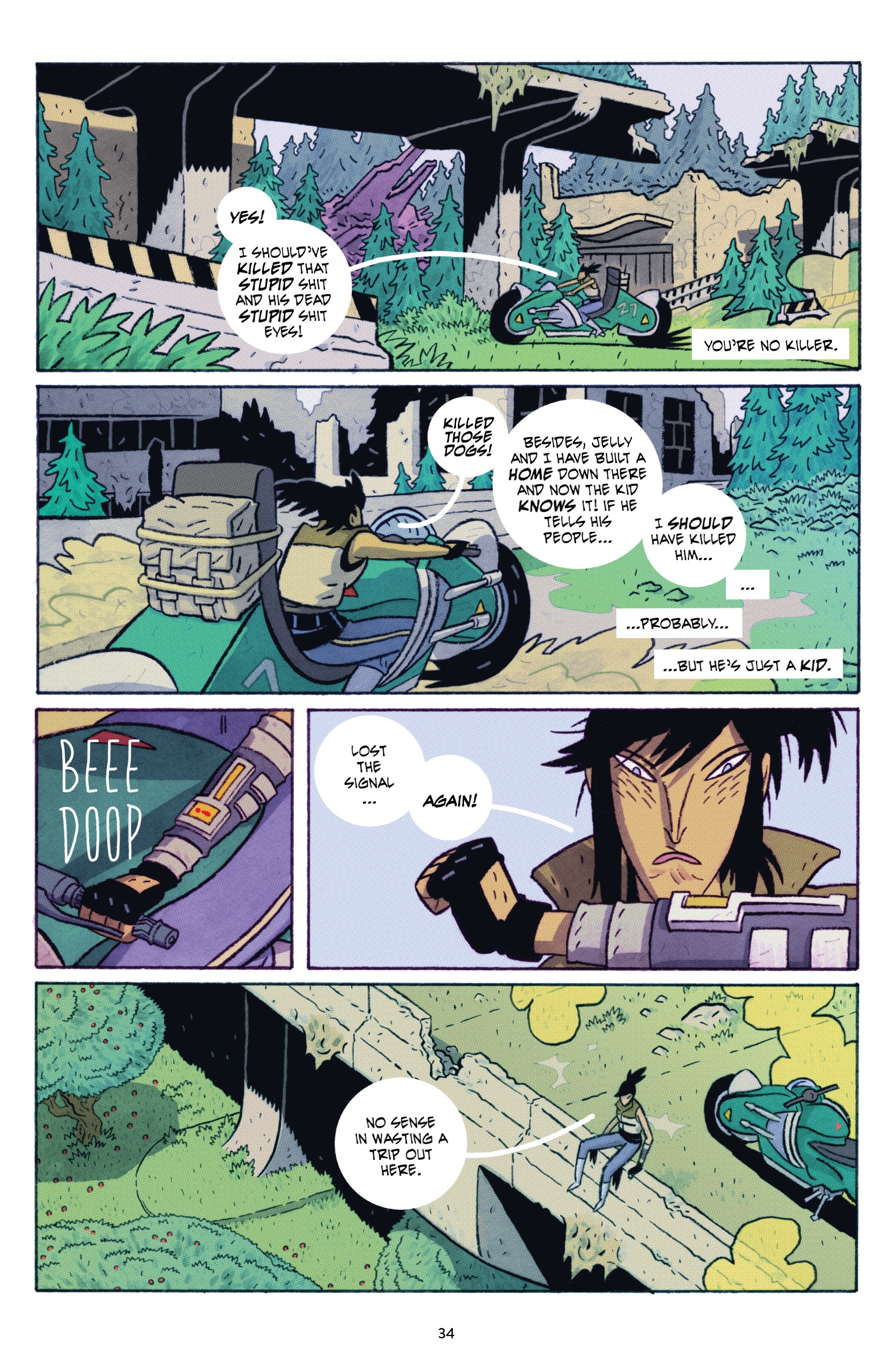 Read online ApocalyptiGirl: An Aria for the End Times (2020) comic -  Issue # TPB - 36