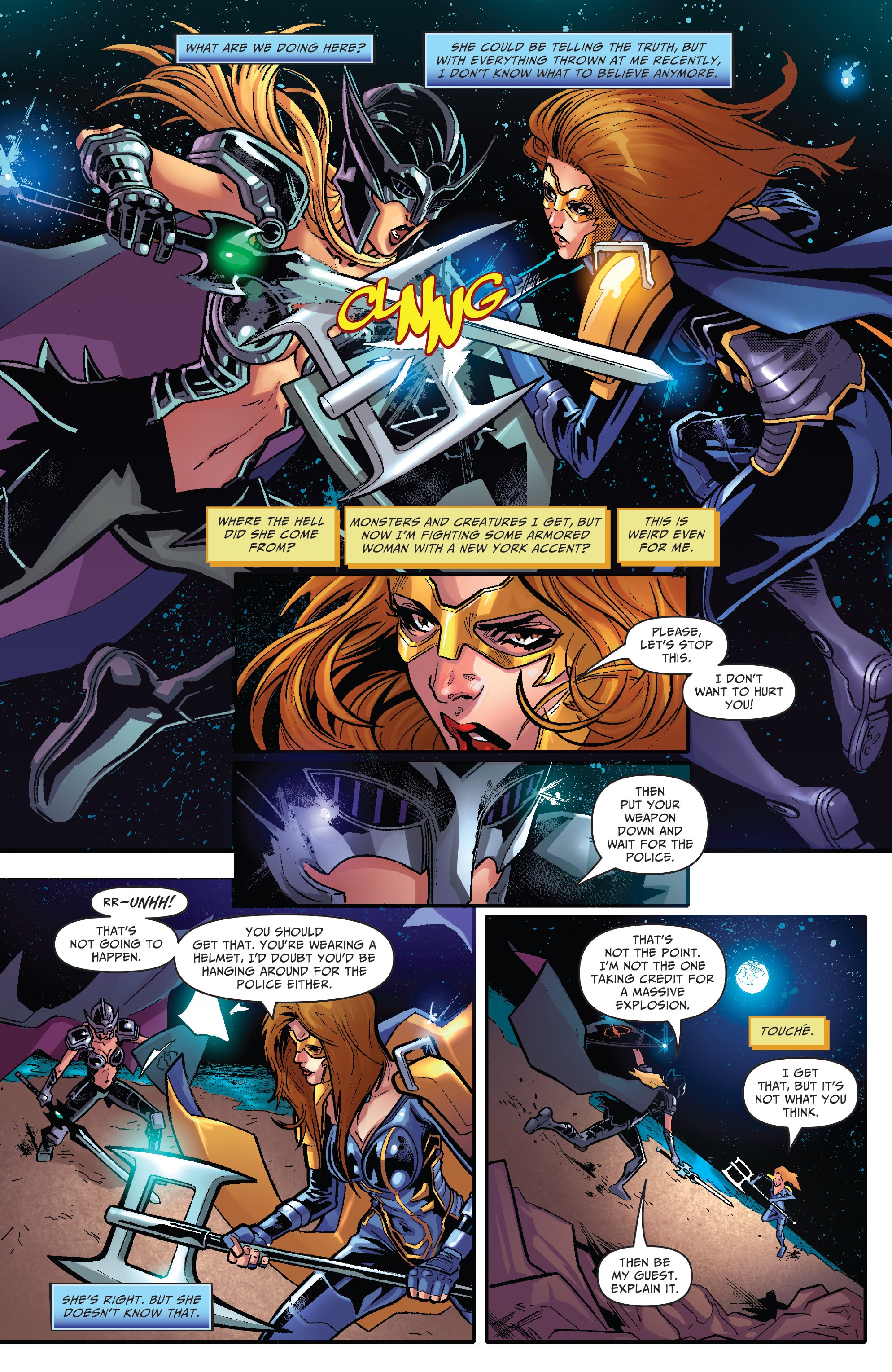Read online Belle vs The Black Knight comic -  Issue # Full - 13