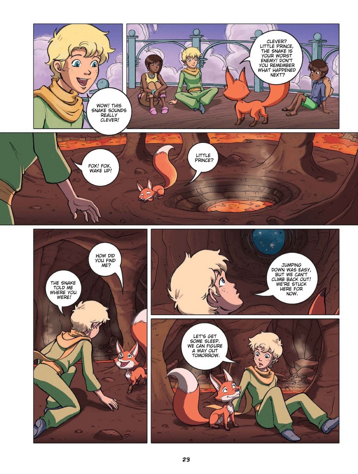 Read online The Little Prince comic -  Issue #23 - 27