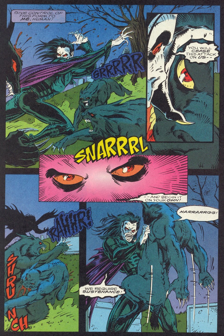 Read online Morbius: The Living Vampire (1992) comic -  Issue #13 - 18