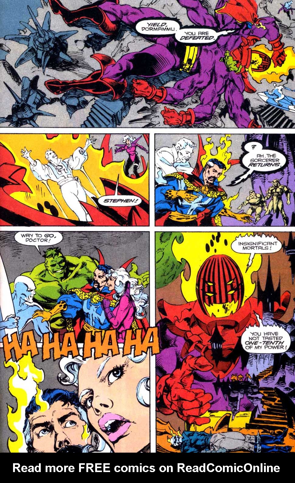 Read online Doctor Strange: Sorcerer Supreme comic -  Issue #50 - 33
