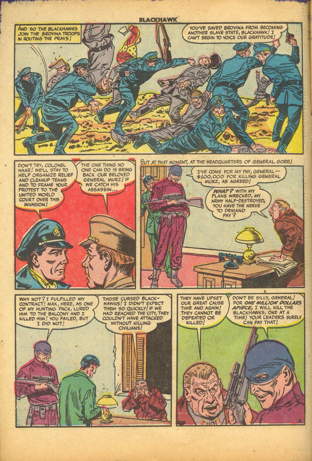 Read online Blackhawk (1957) comic -  Issue #66 - 7