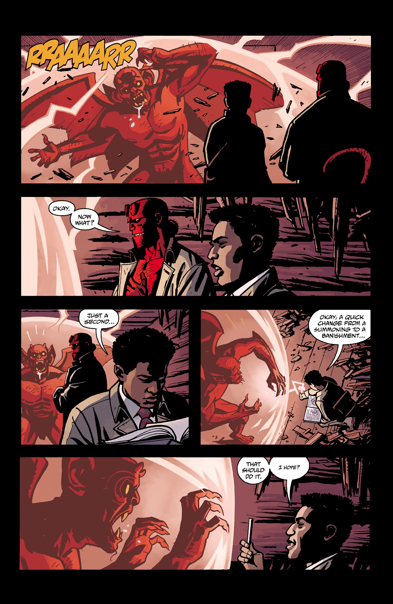 Read online Hellboy and the B.P.R.D.: 1955 ― Secret Nature comic -  Issue # Full - 21