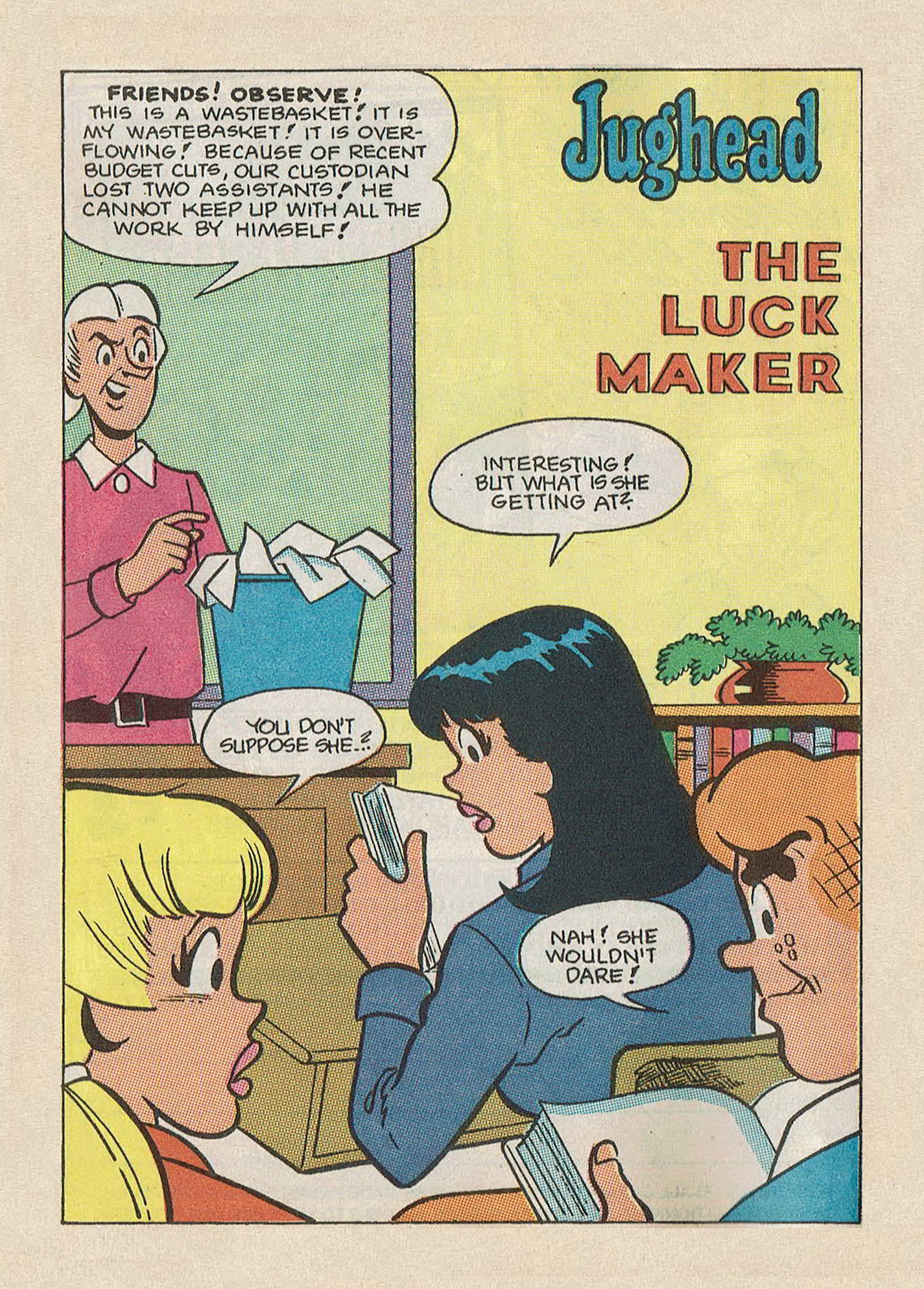 Read online Jughead Jones Comics Digest comic -  Issue #63 - 82