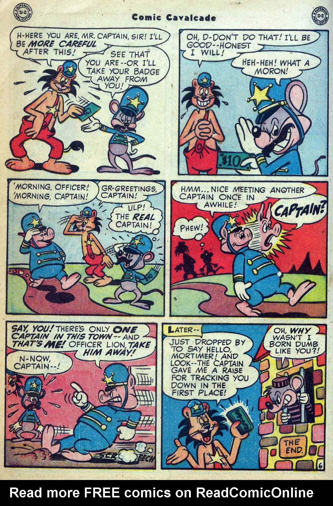 Read online Comic Cavalcade comic -  Issue #33 - 48