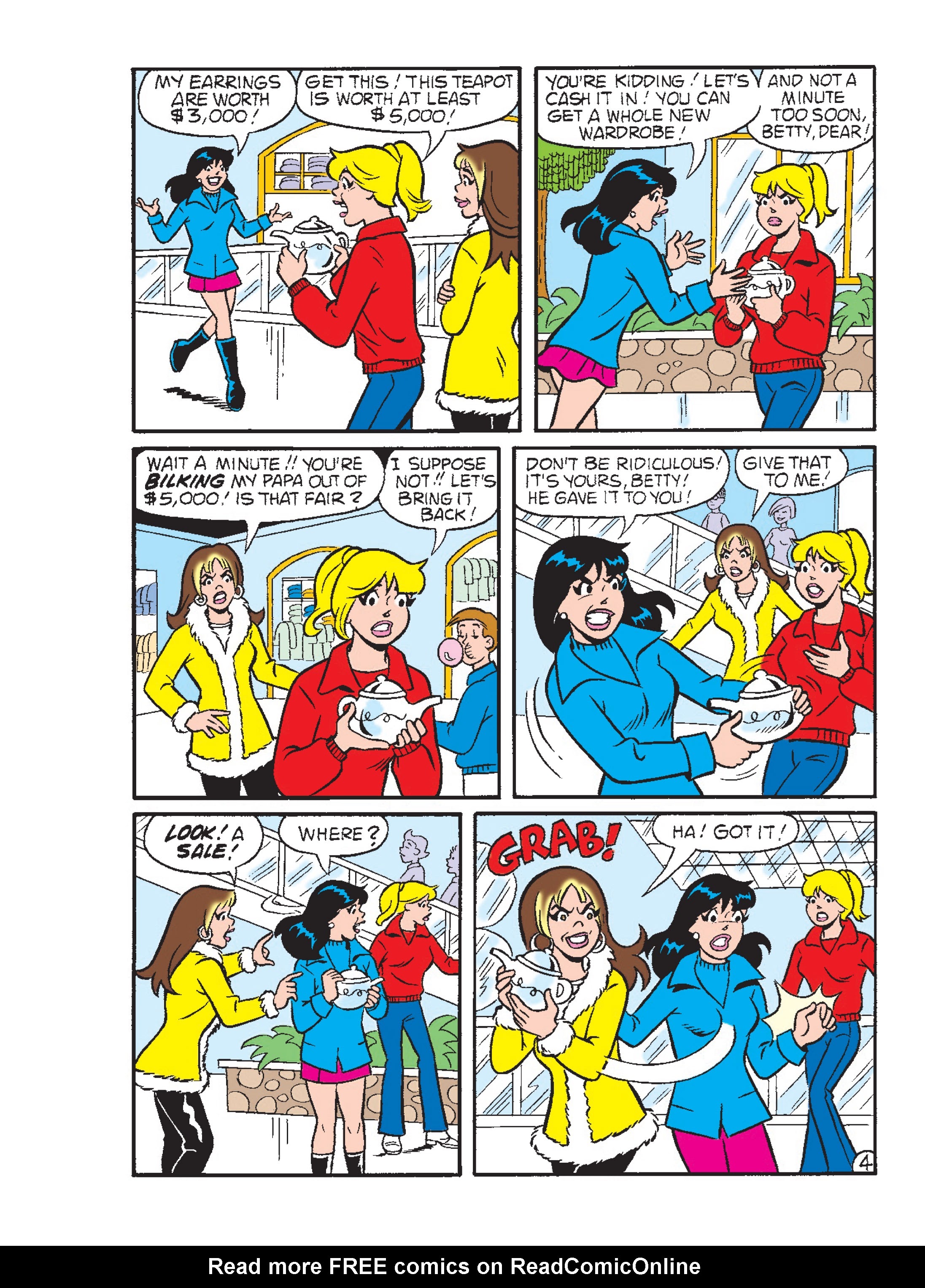 Read online Betty & Veronica Friends Double Digest comic -  Issue #277 - 154