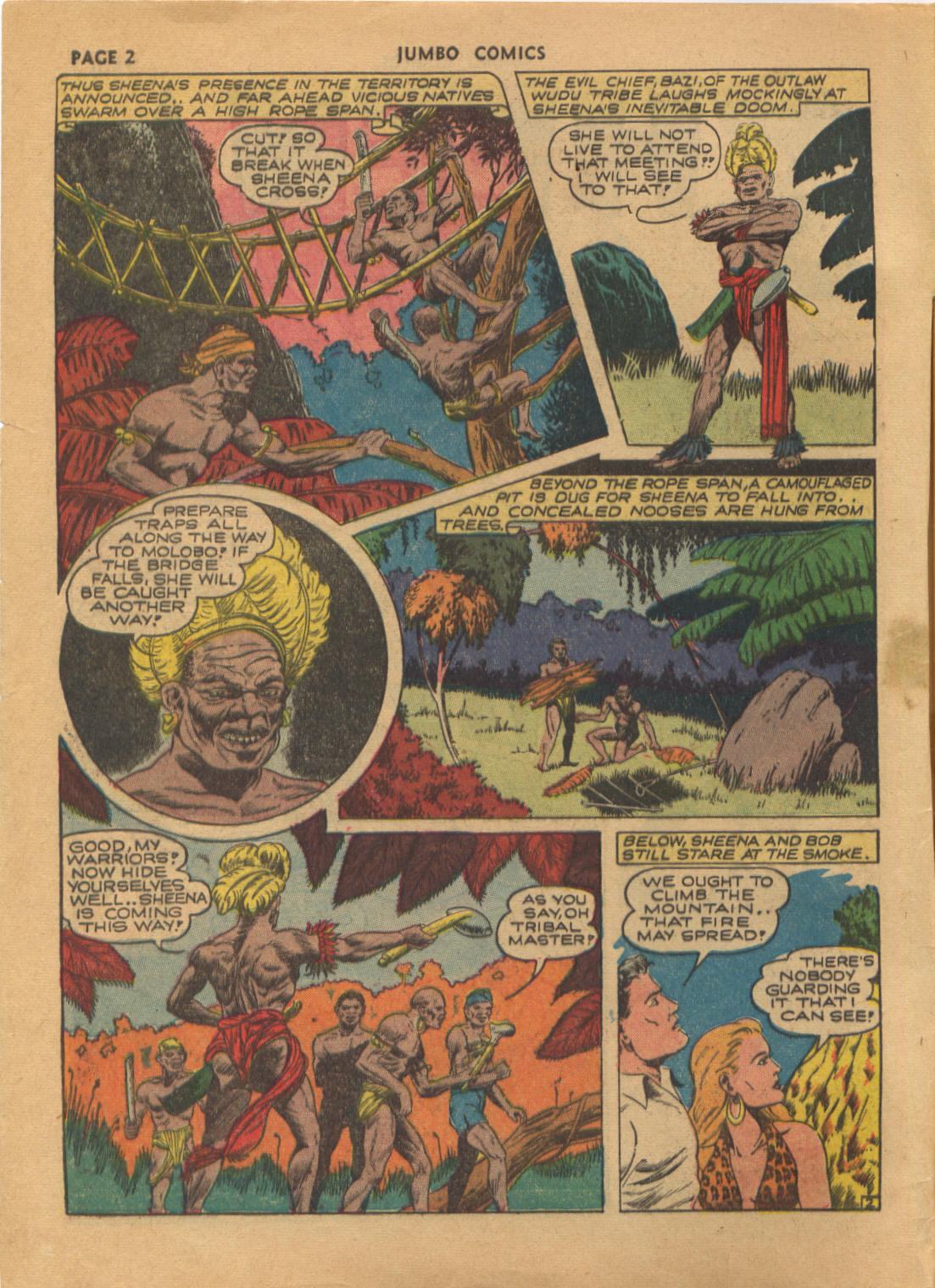 Read online Jumbo Comics comic -  Issue #36 - 4