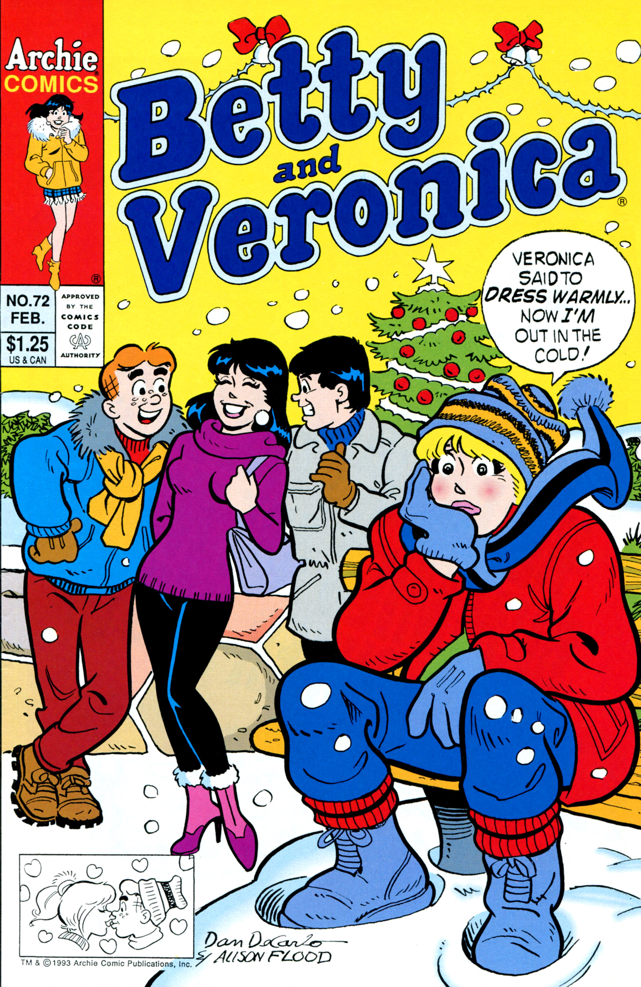 Read online Betty and Veronica (1987) comic -  Issue #72 - 1