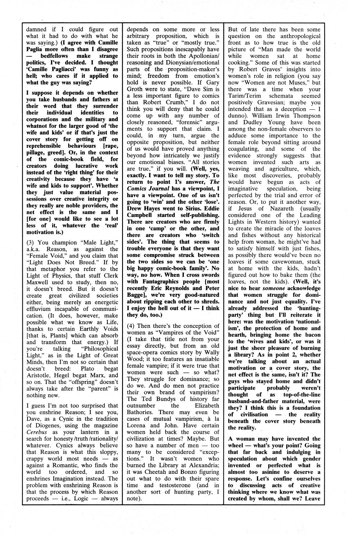 Read online Cerebus comic -  Issue #198 - 28