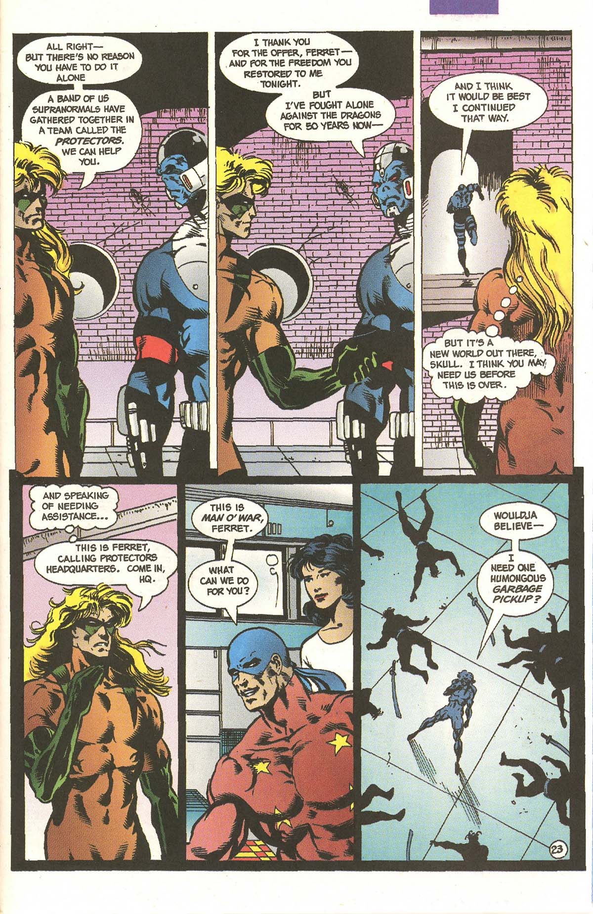 Read online The Ferret (1992) comic -  Issue # Full - 25