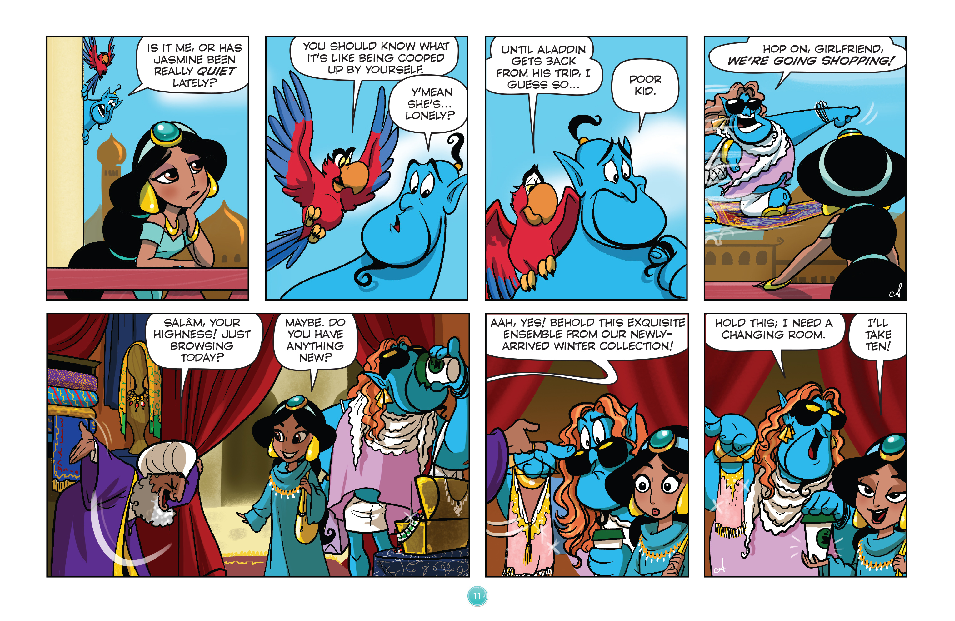 Read online Disney Princess comic -  Issue #1 - 14