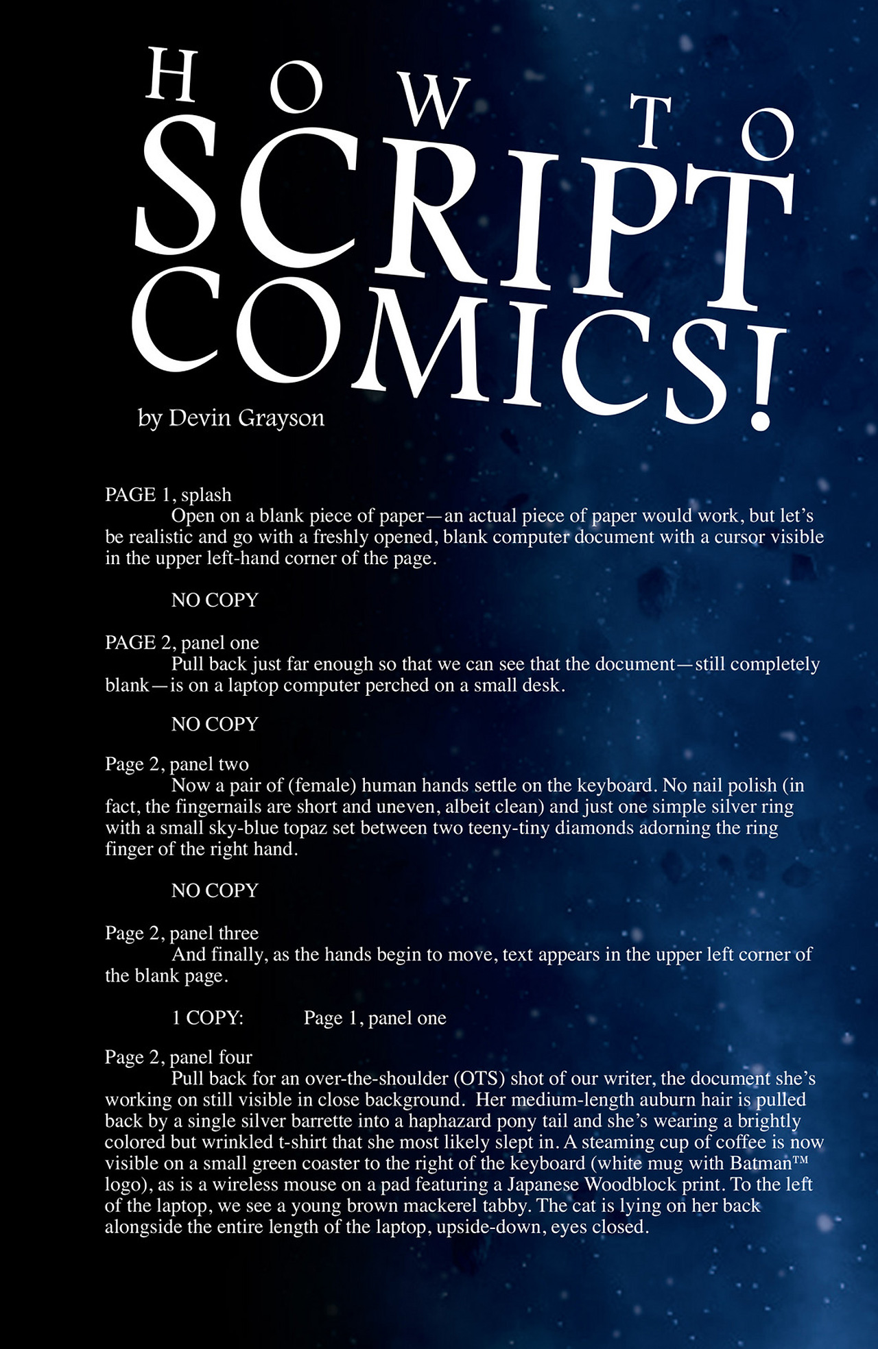 Read online Womanthology: Space comic -  Issue #2 - 22