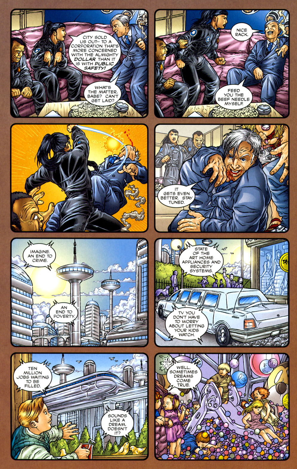 Read online Frank Miller's Robocop comic -  Issue #1 - 6