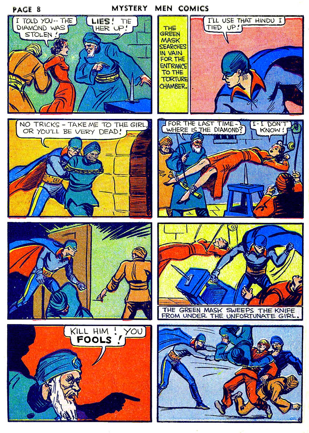 Read online Mystery Men Comics comic -  Issue #6 - 10