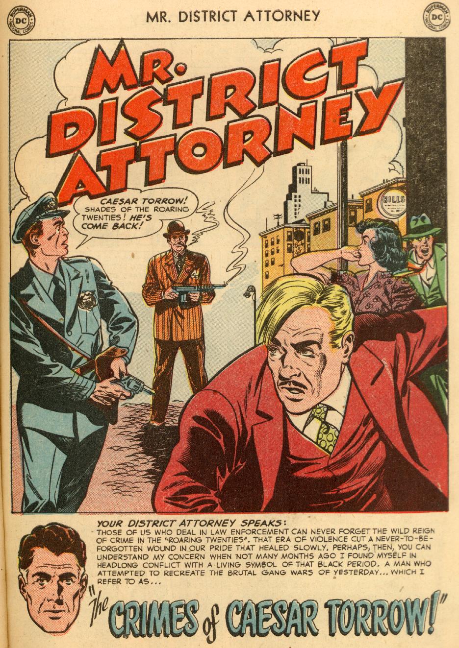 Read online Mr. District Attorney comic -  Issue #27 - 35