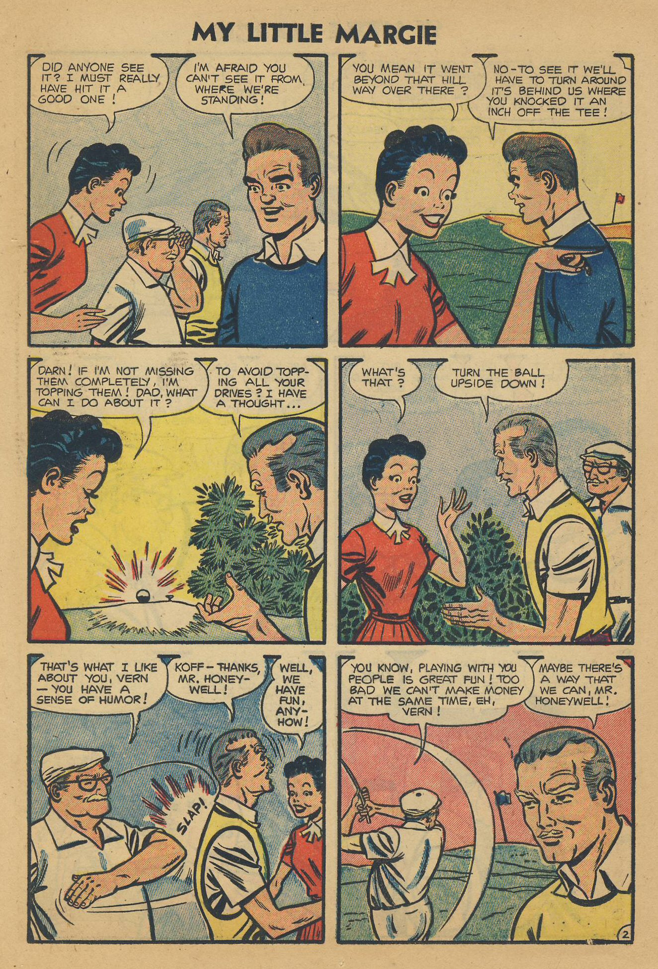 Read online My Little Margie (1954) comic -  Issue #4 - 17