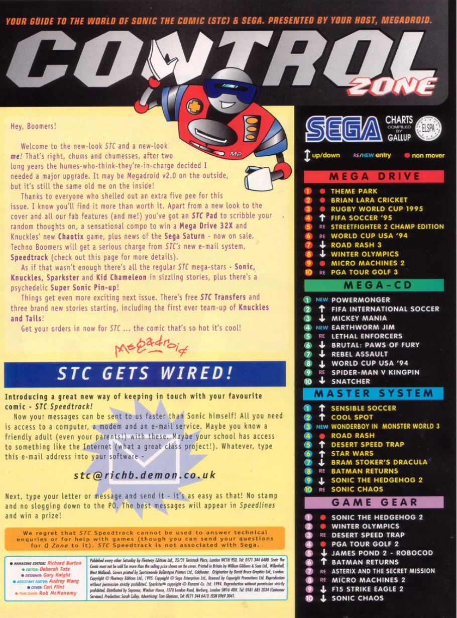 Read online Sonic the Comic comic -  Issue #58 - 2