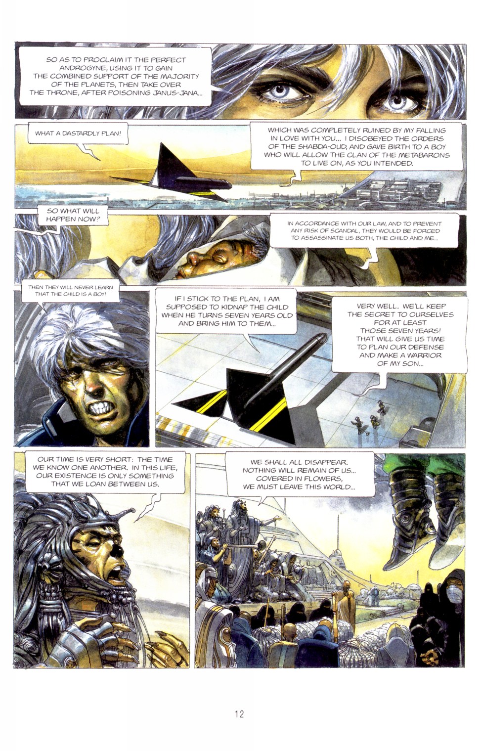Read online The Metabarons comic -  Issue #4 - Honorata The Sorceres - 14