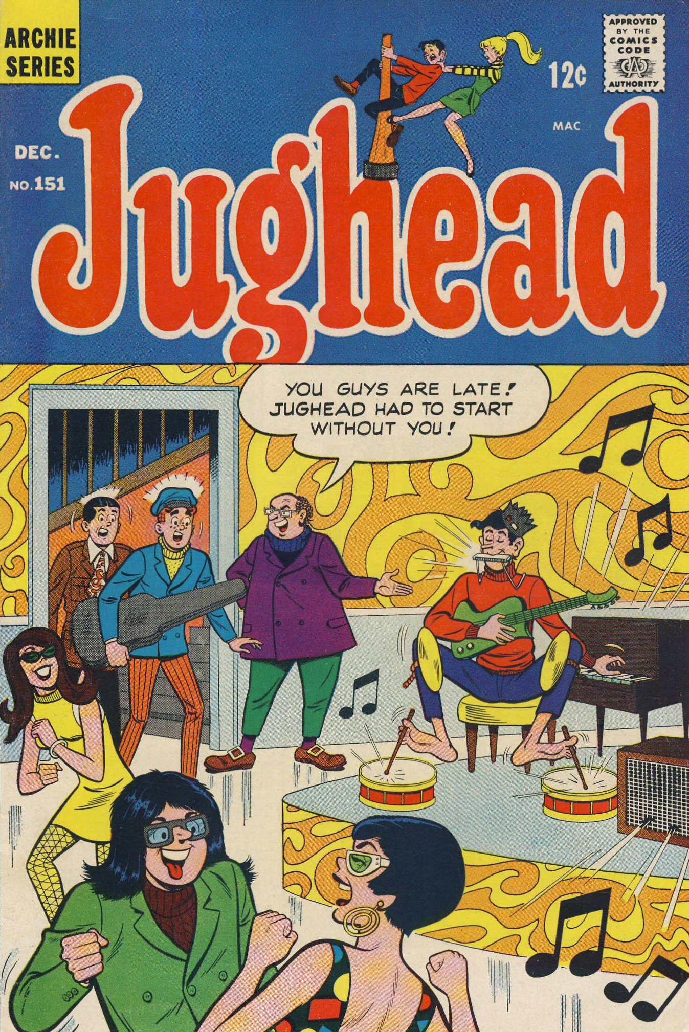Read online Jughead (1965) comic -  Issue #151 - 1