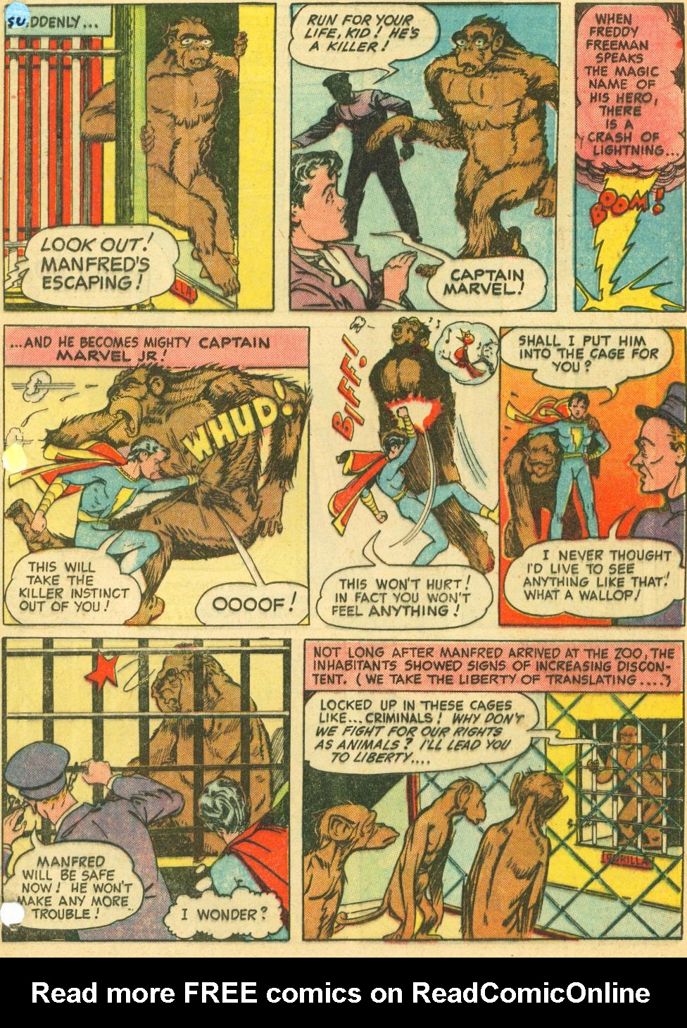 Read online Captain Marvel, Jr. comic -  Issue #51 - 16