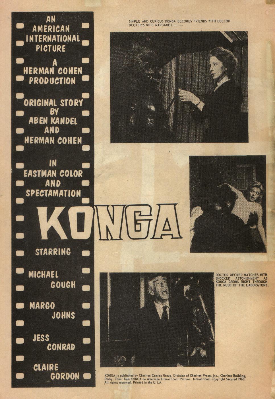 Read online Konga comic -  Issue #1 - 2